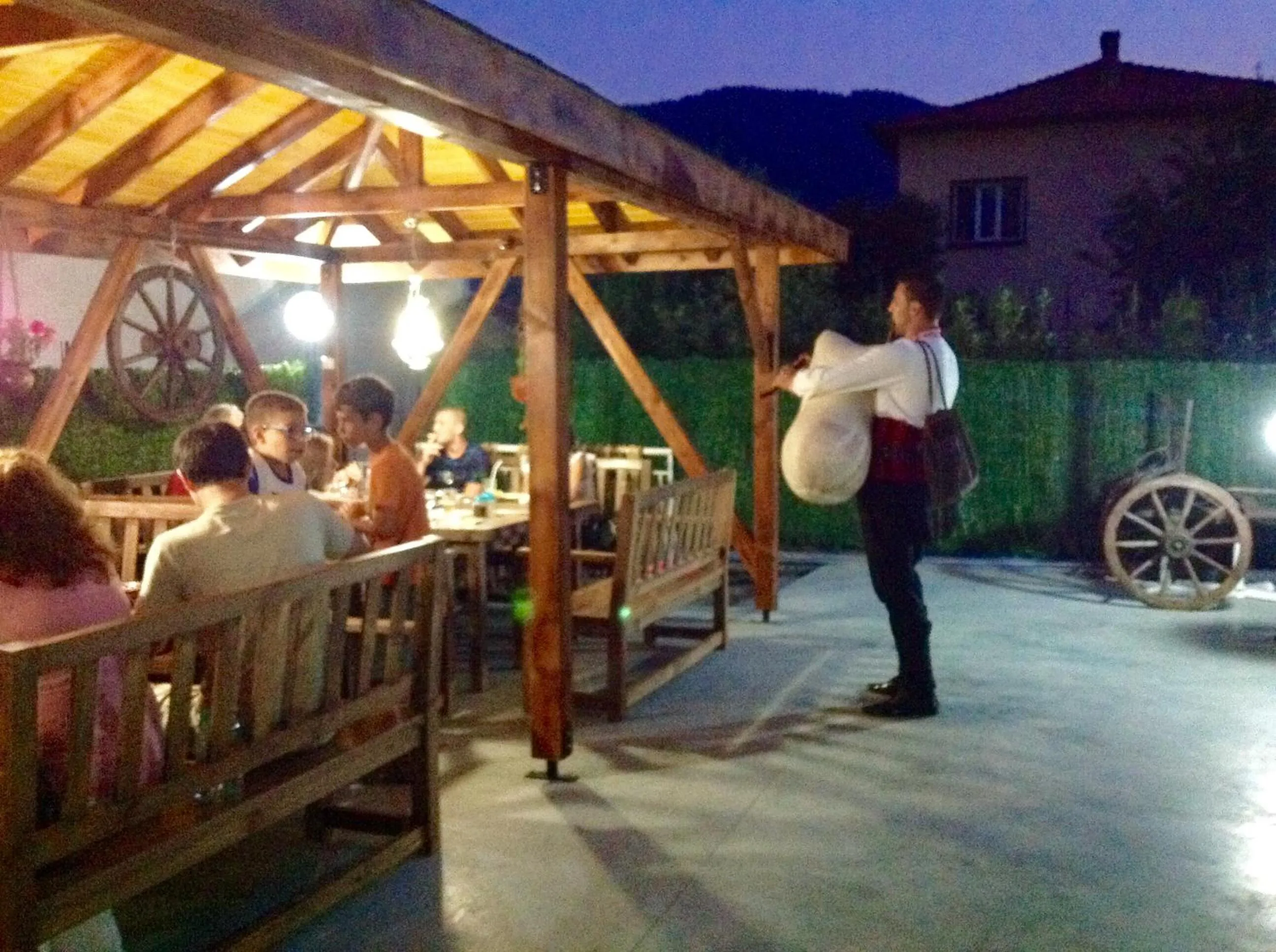 Evening entertainment in Hotel Alikante