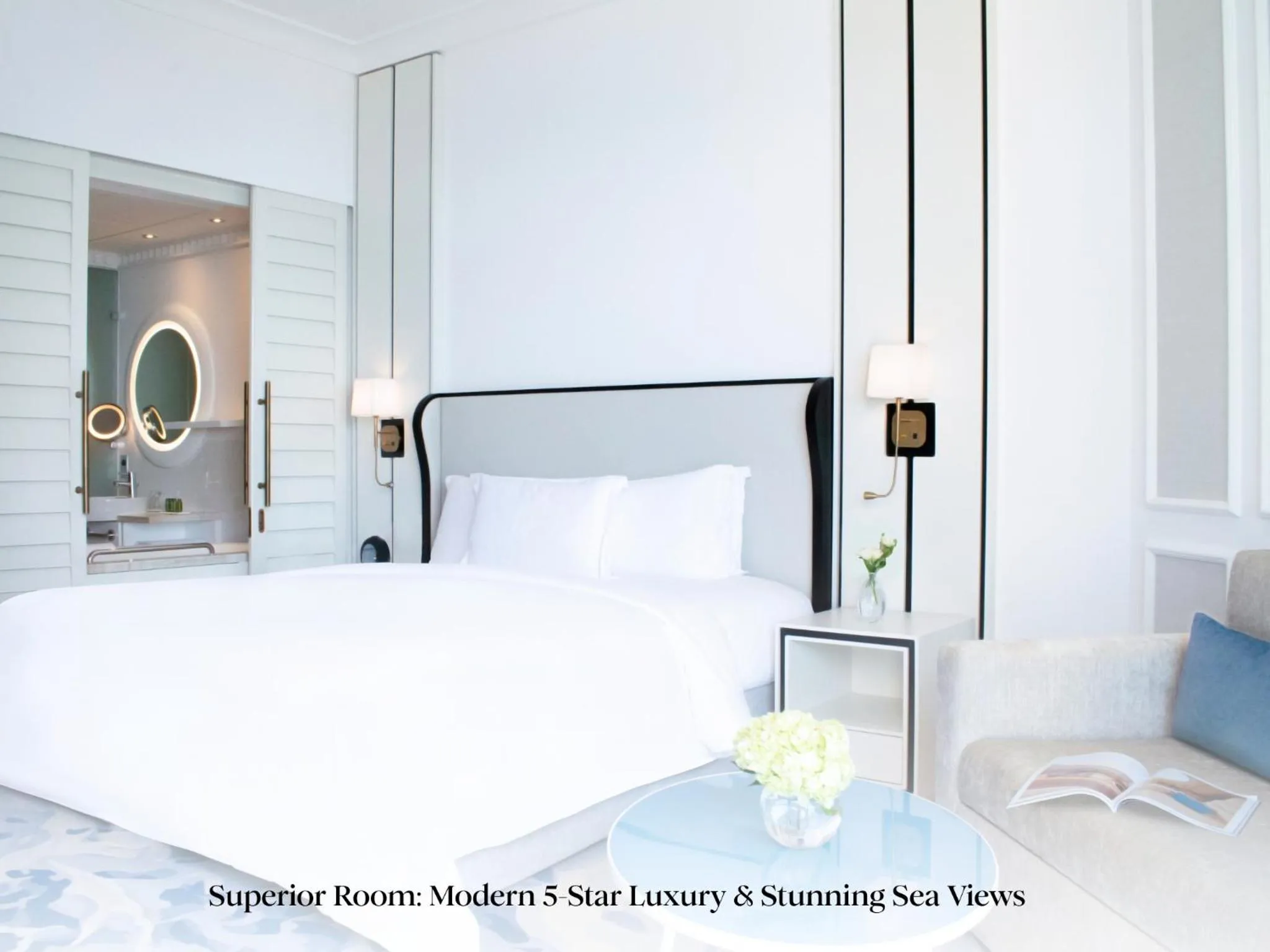 Bedroom, Bed in Sofitel Dubai Jumeirah Beach