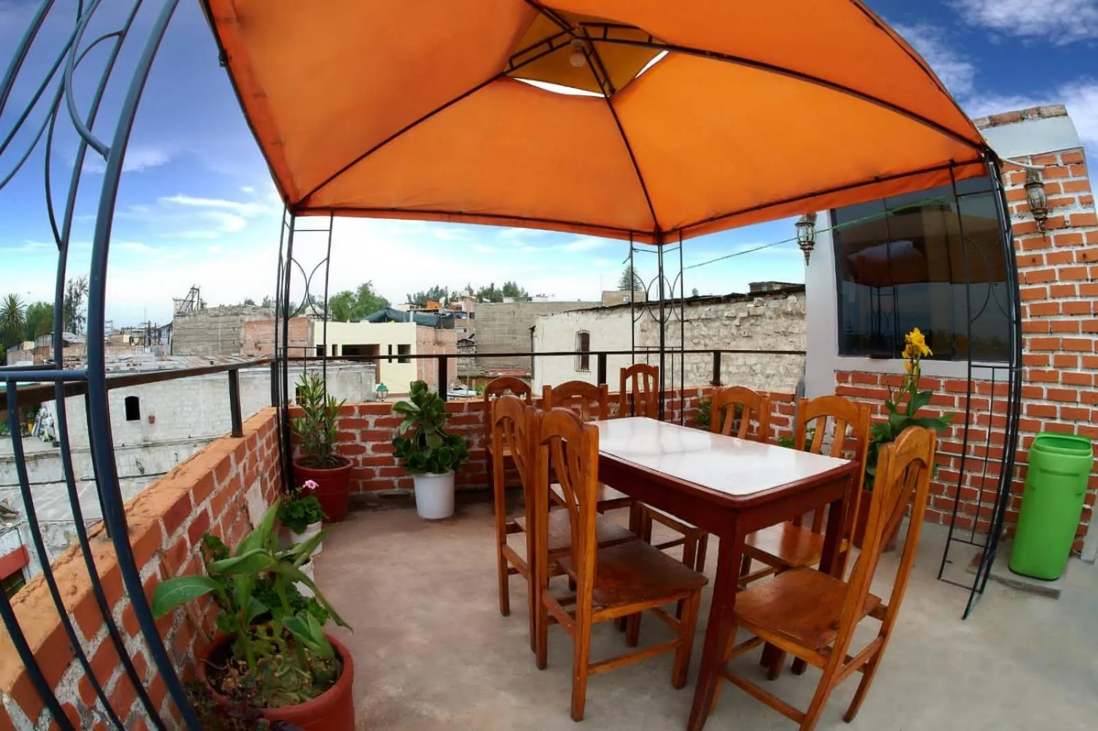 Patio in Marlon's House Arequipa