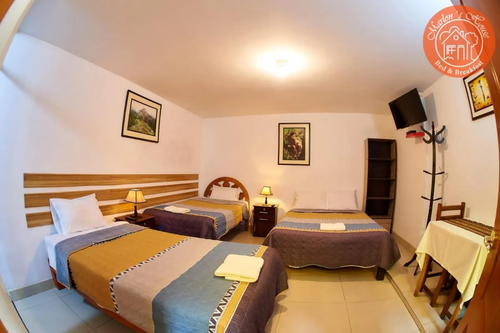 Bed in Marlon's House Arequipa