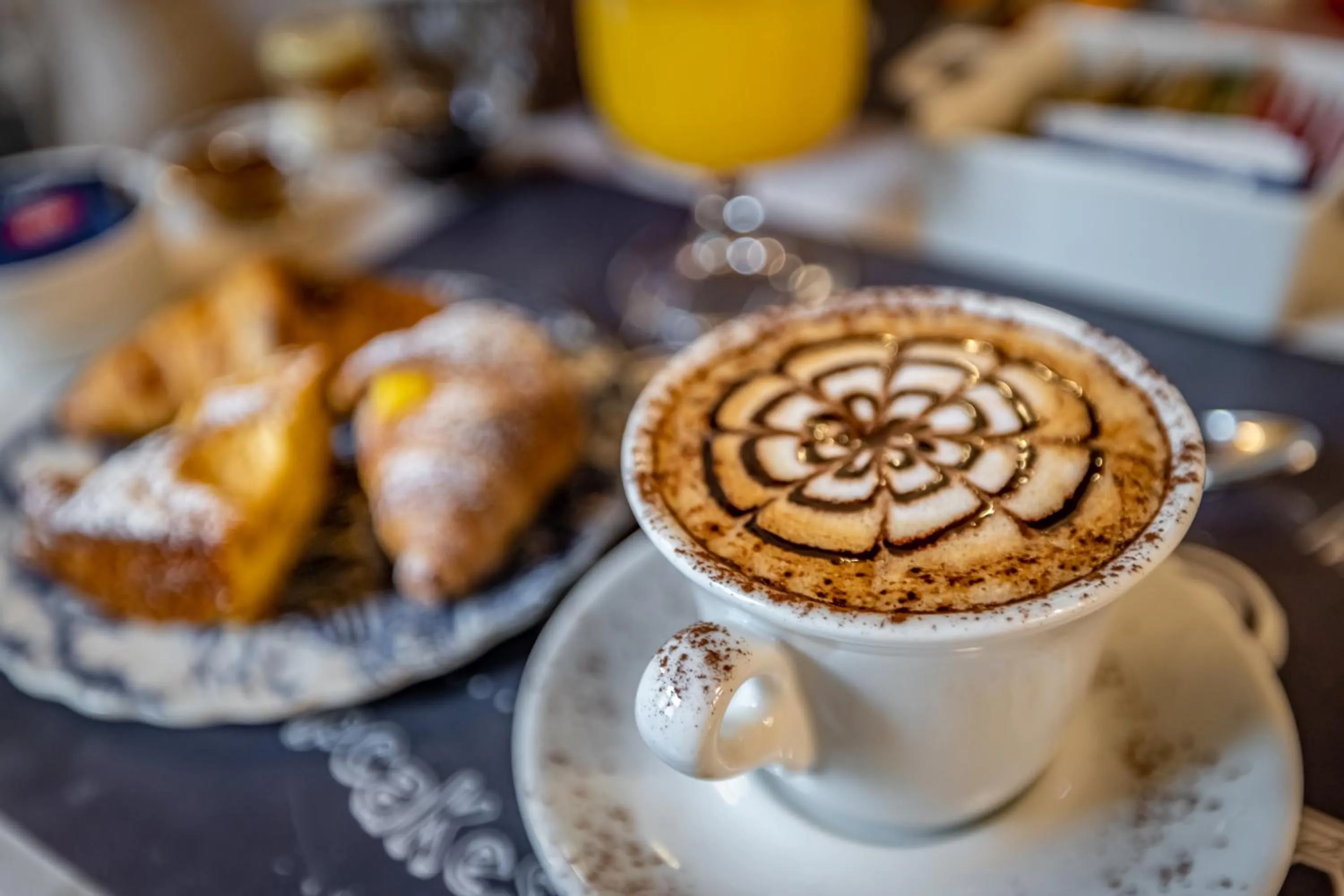 Food and drinks in La Stella d'Oro B&B