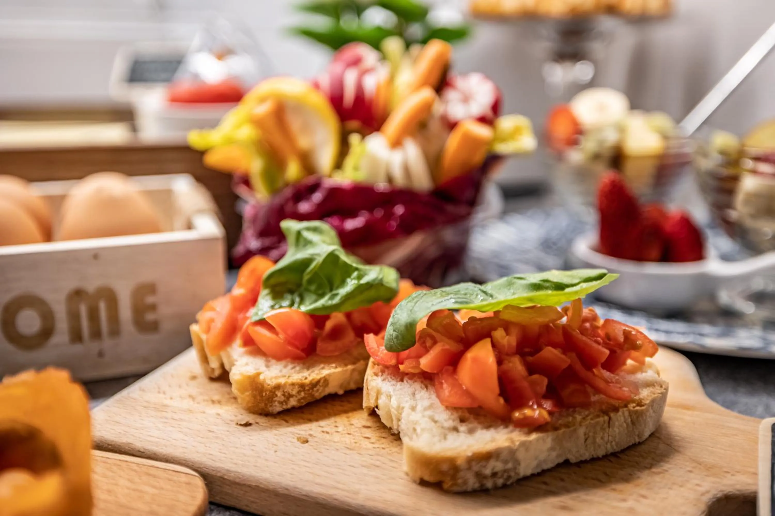 Food and drinks in La Stella d'Oro B&B