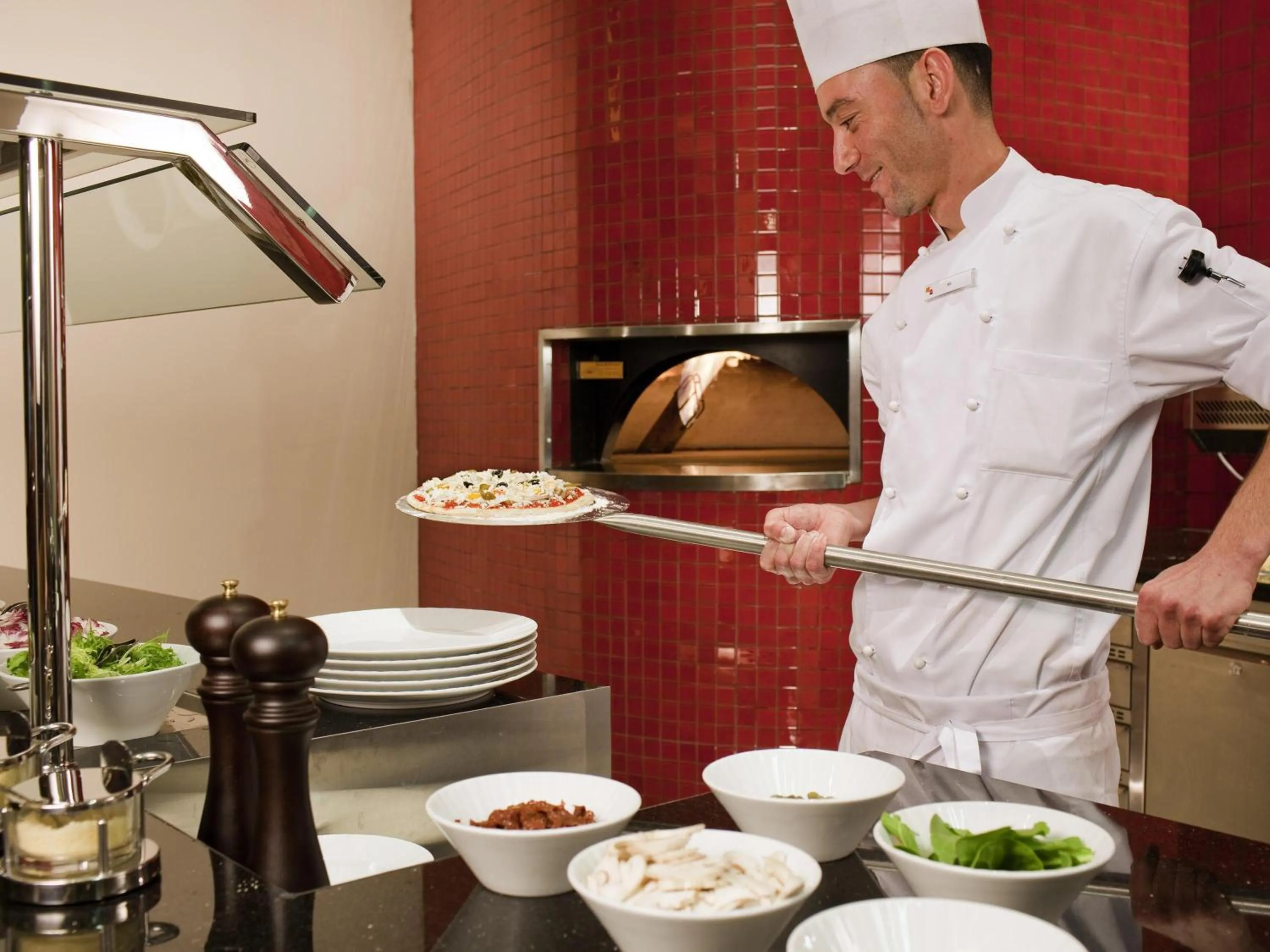 Restaurant/places to eat in Novotel Suites Mall Avenue Dubai