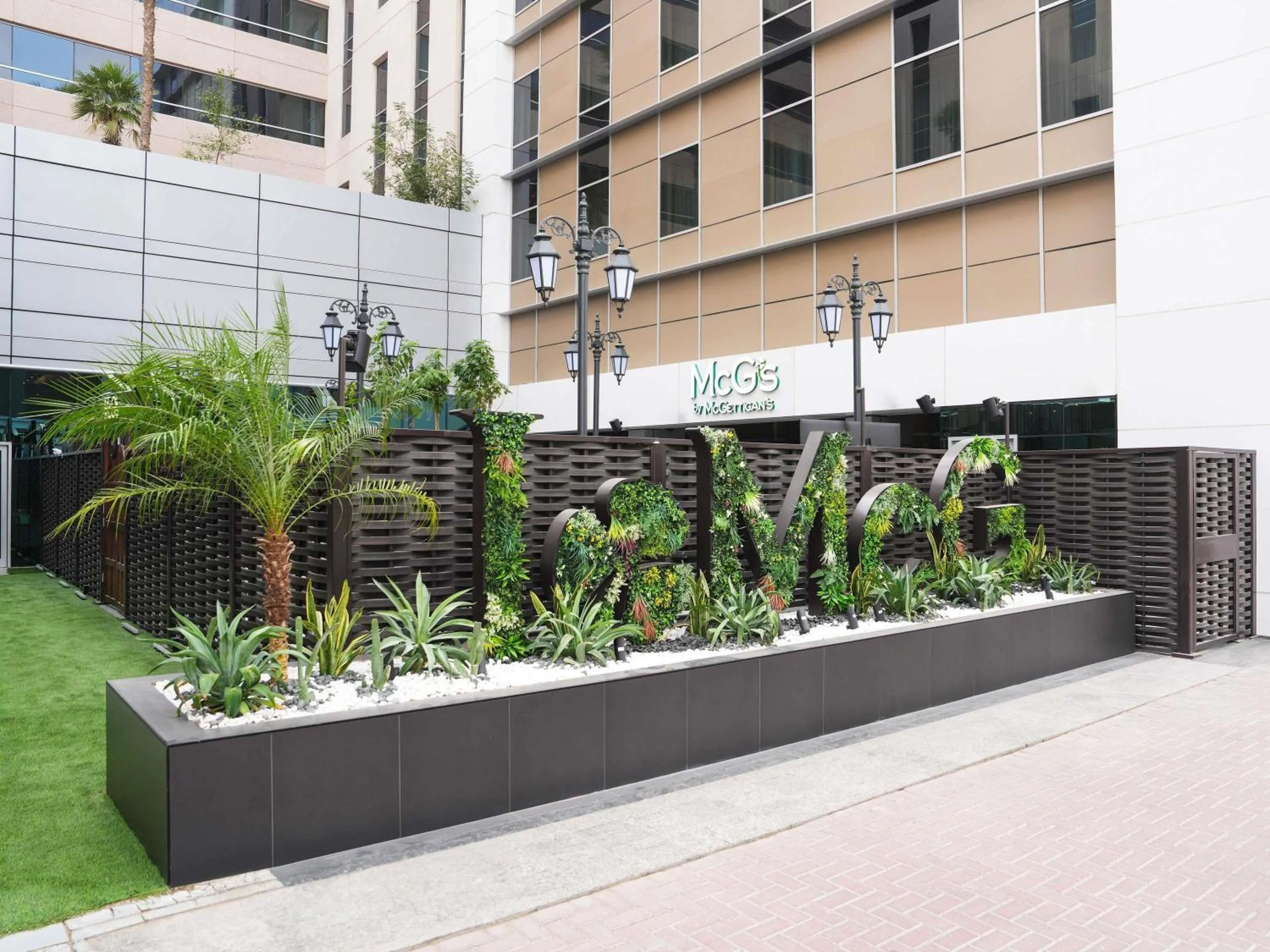 Lounge or bar in Novotel Suites Mall Avenue Dubai