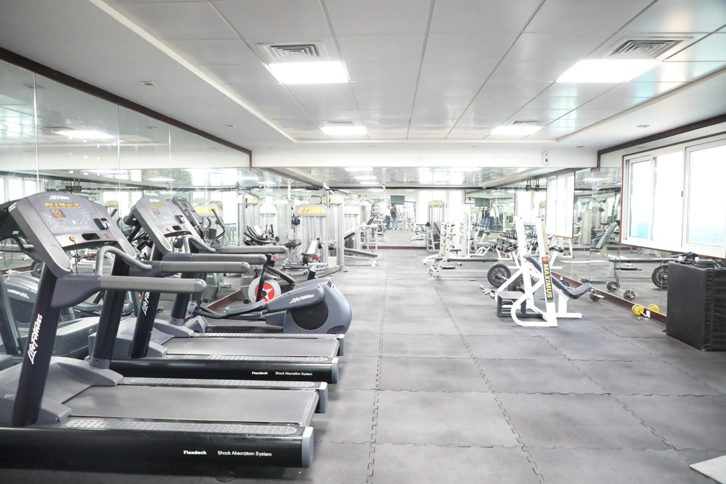 Fitness centre/facilities in Wescott Plaza Hotel Apartments LLC Formerly West Zone Plaza Hotel Apts