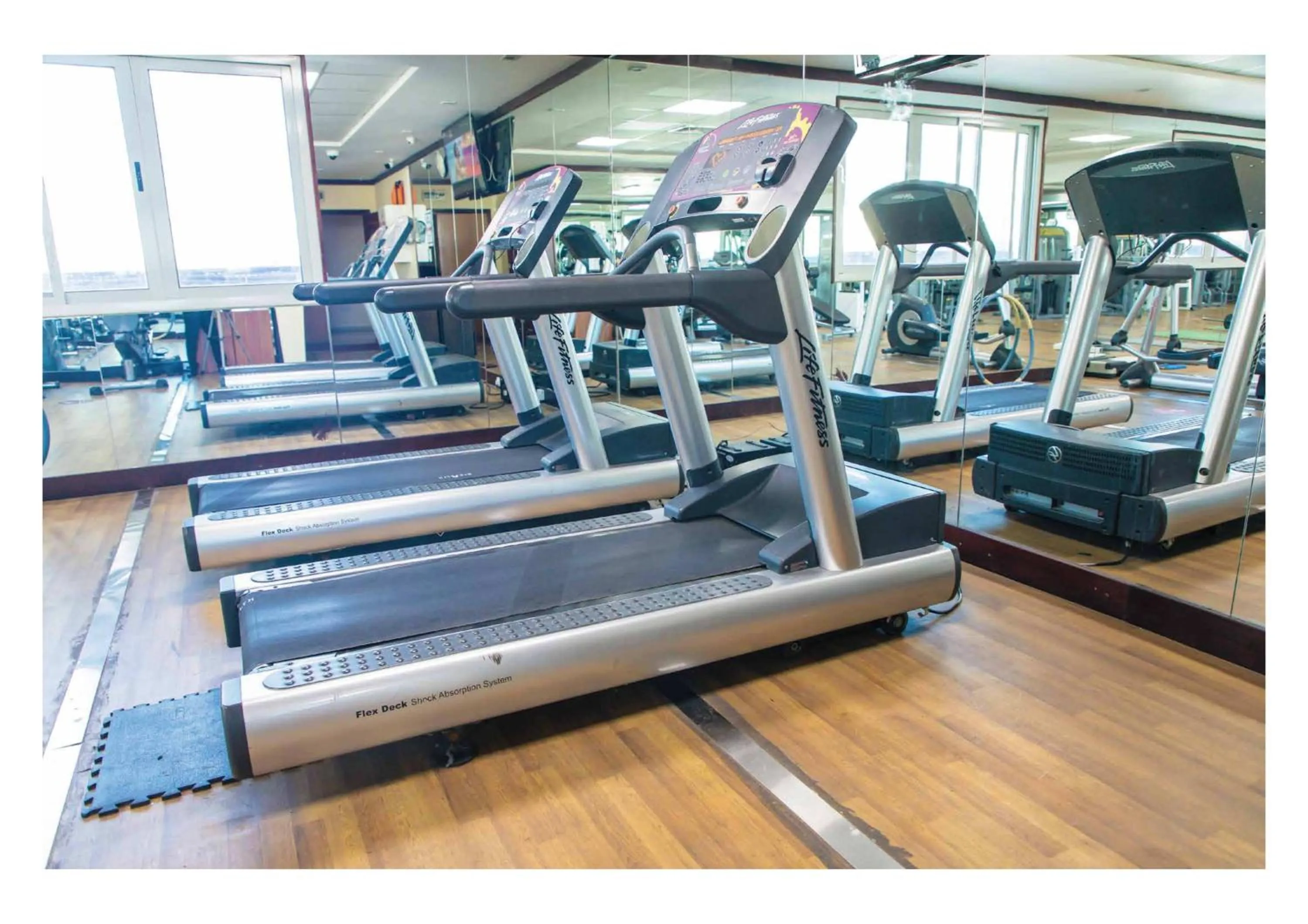 Fitness centre/facilities in Wescott Plaza Hotel Apartments LLC Formerly West Zone Plaza Hotel Apts