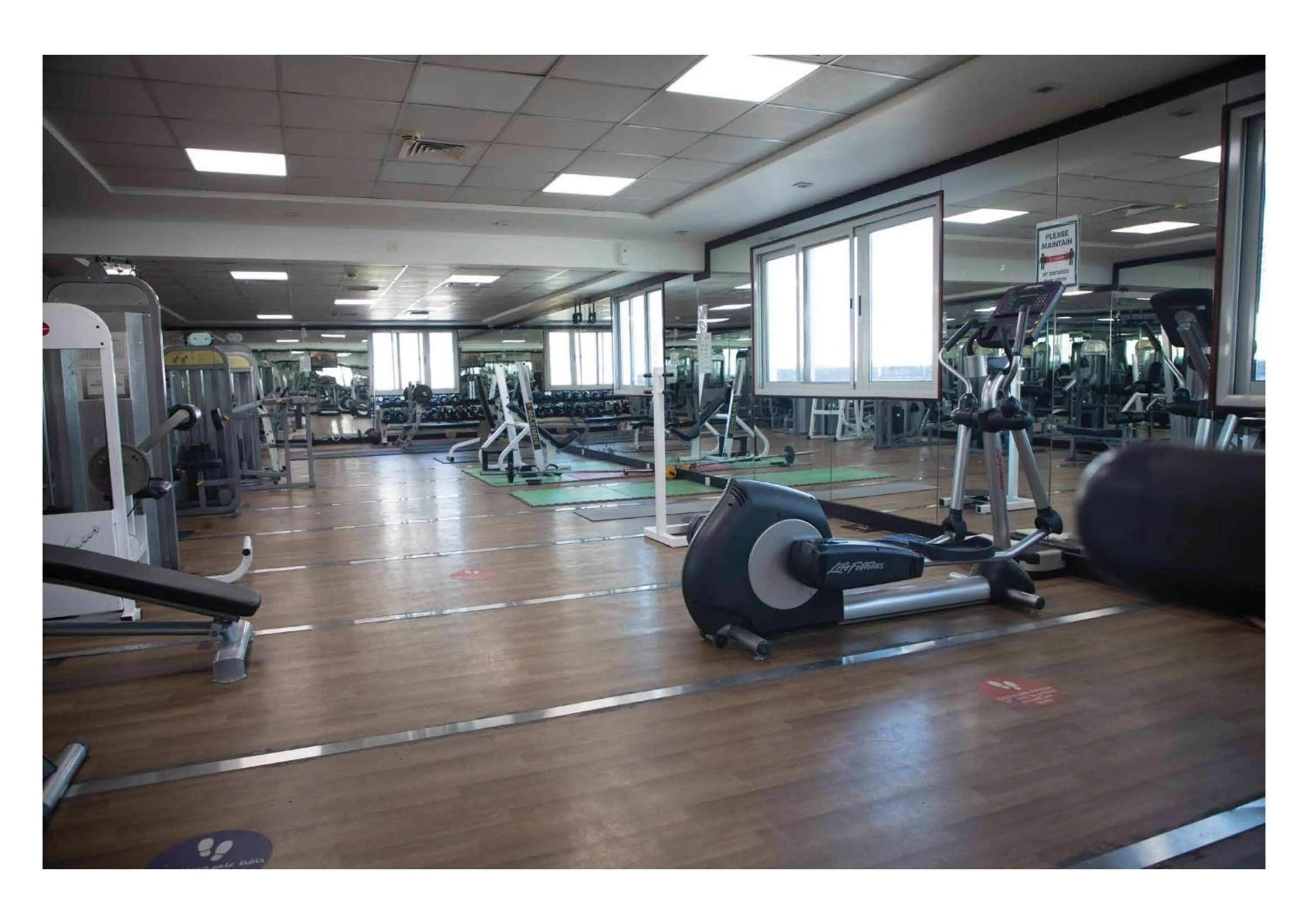 Fitness centre/facilities in Wescott Plaza Hotel Apartments LLC Formerly West Zone Plaza Hotel Apts