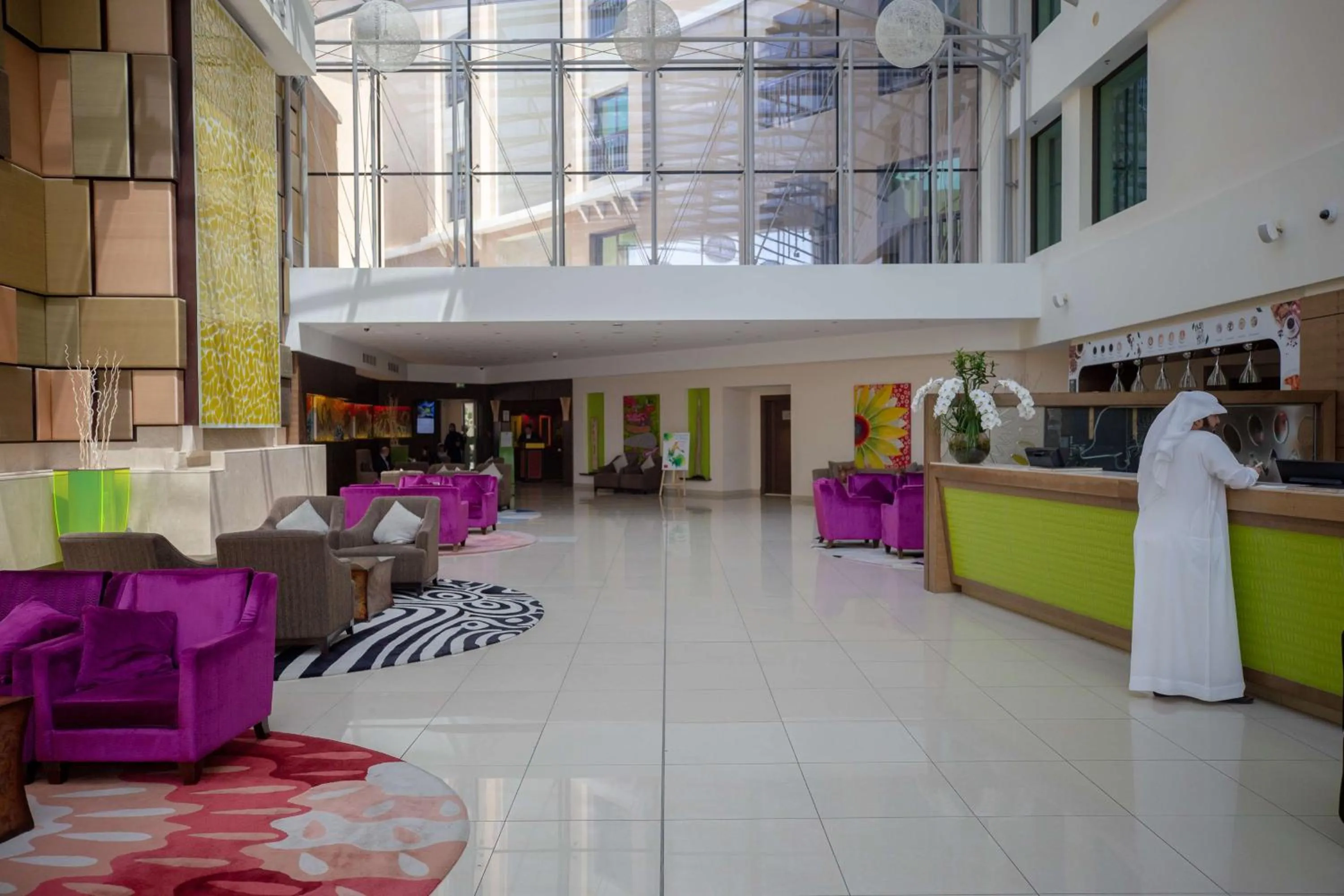 Lobby or reception in Traders Hotel, Abu Dhabi