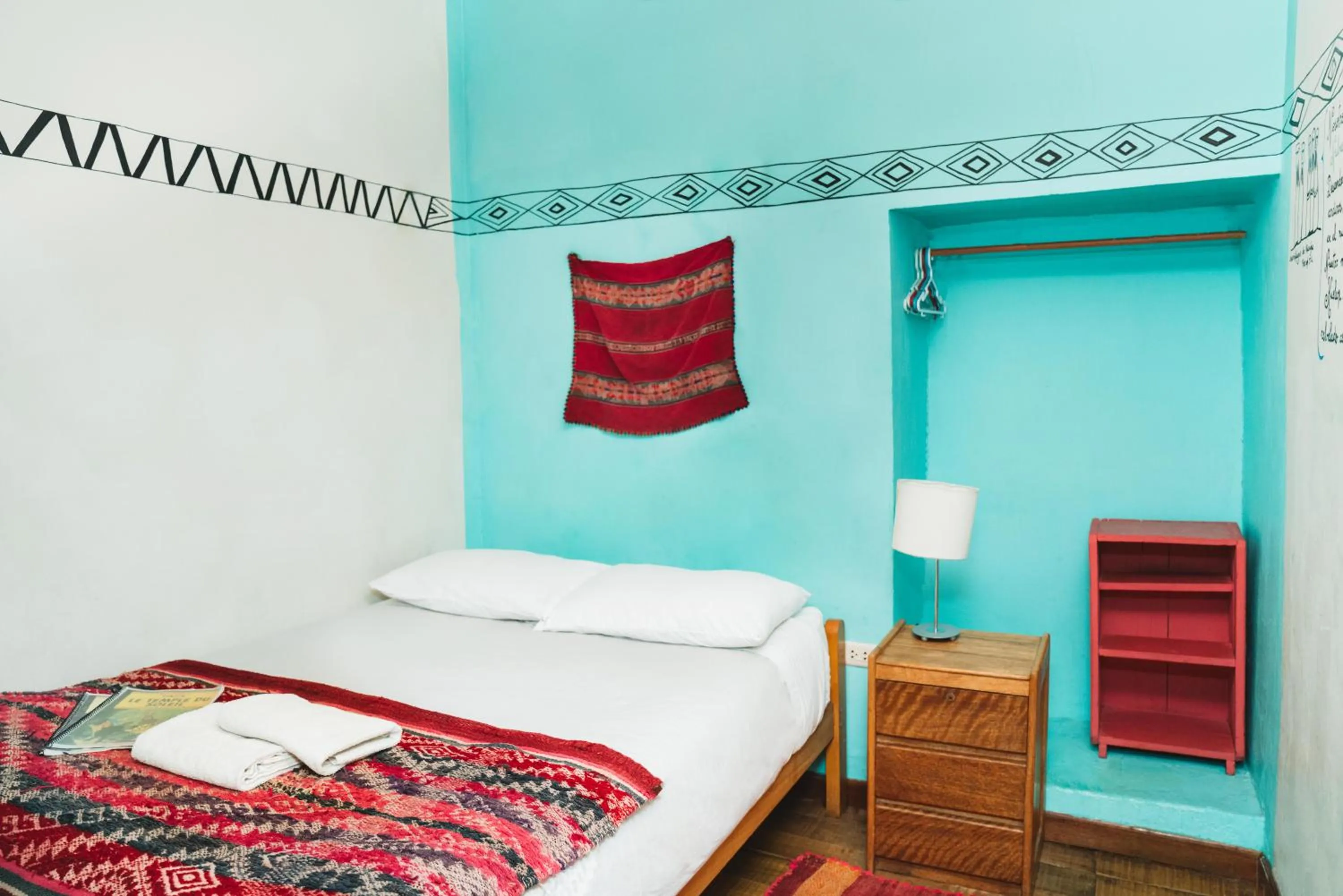 Bed in Backpacker La Bo'M