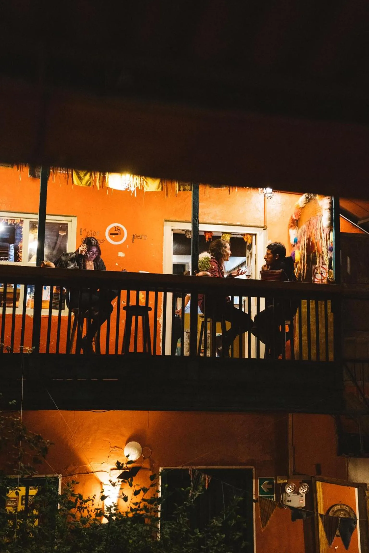 Night in Backpacker La Bo'M