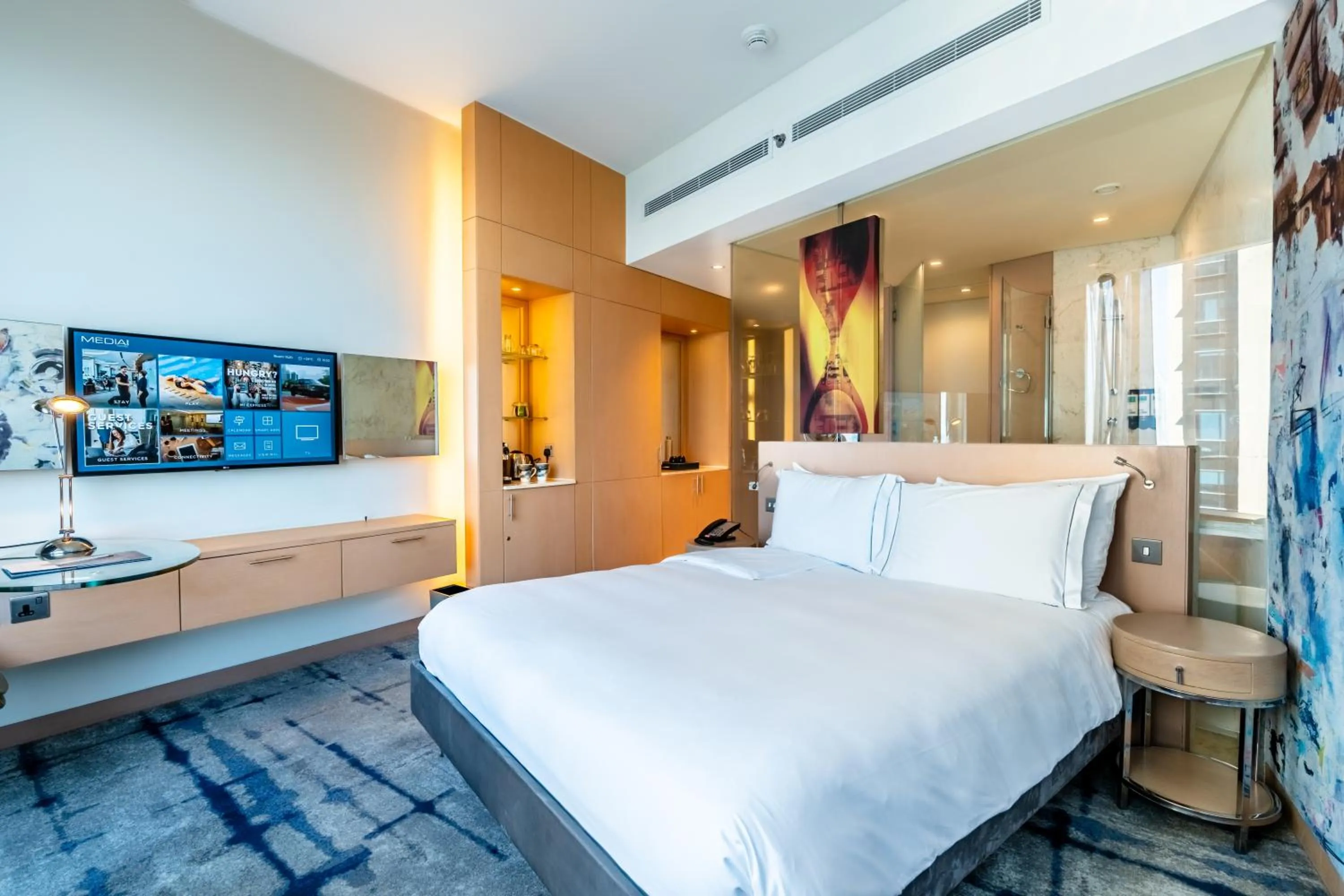 Bed in Media One Hotel