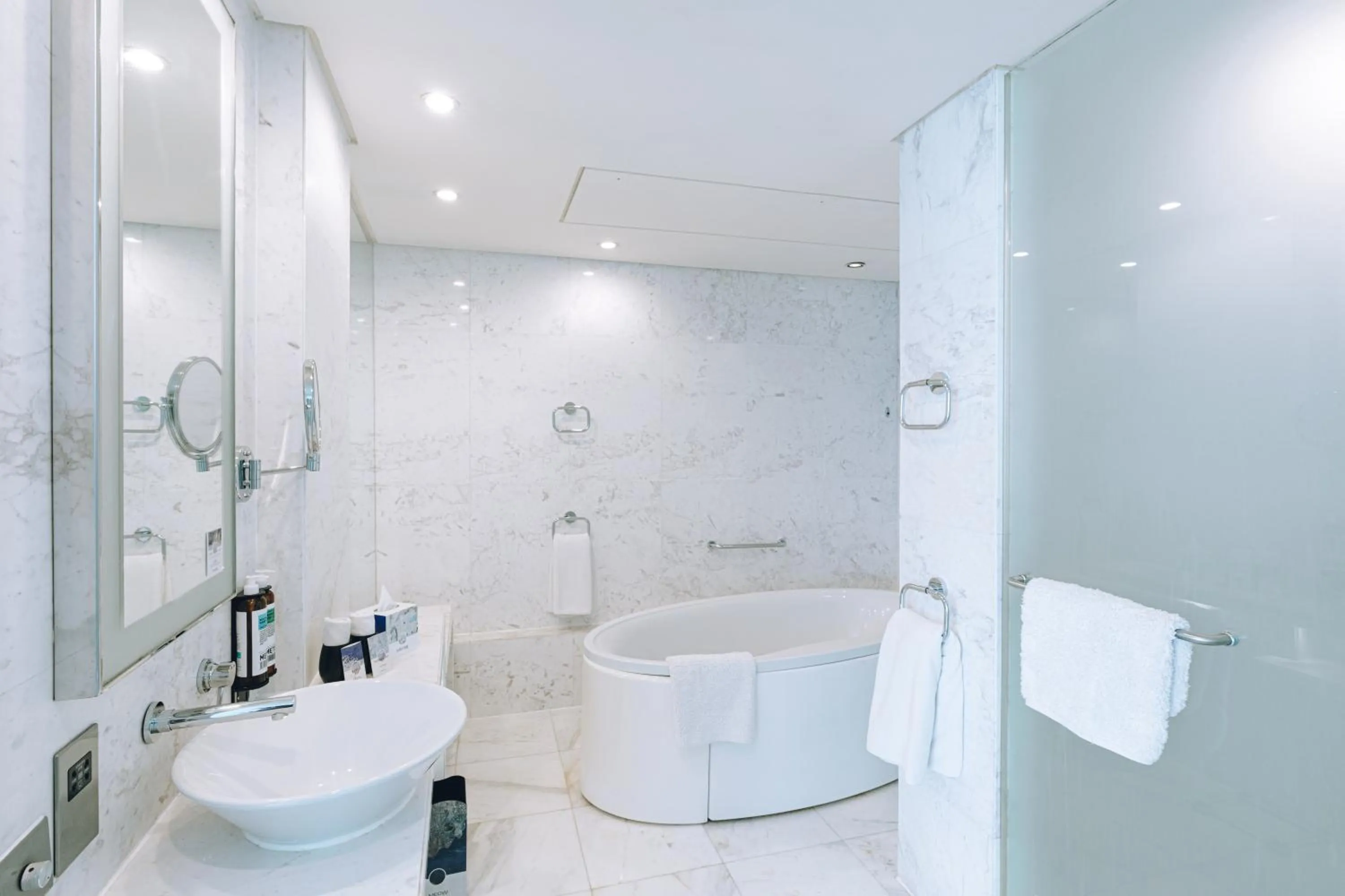 Shower in Media One Hotel