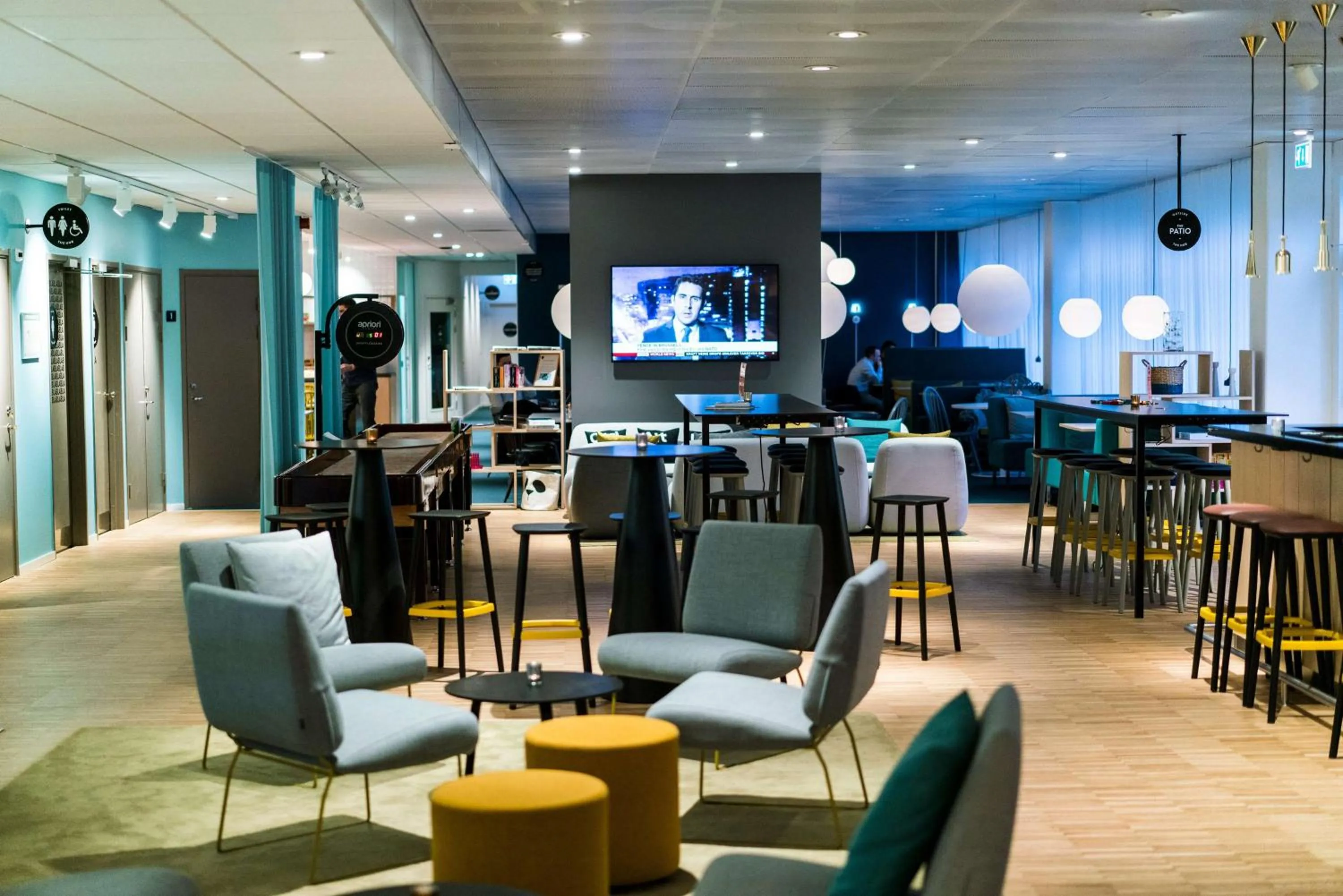 Lounge or bar in Scandic Kista
