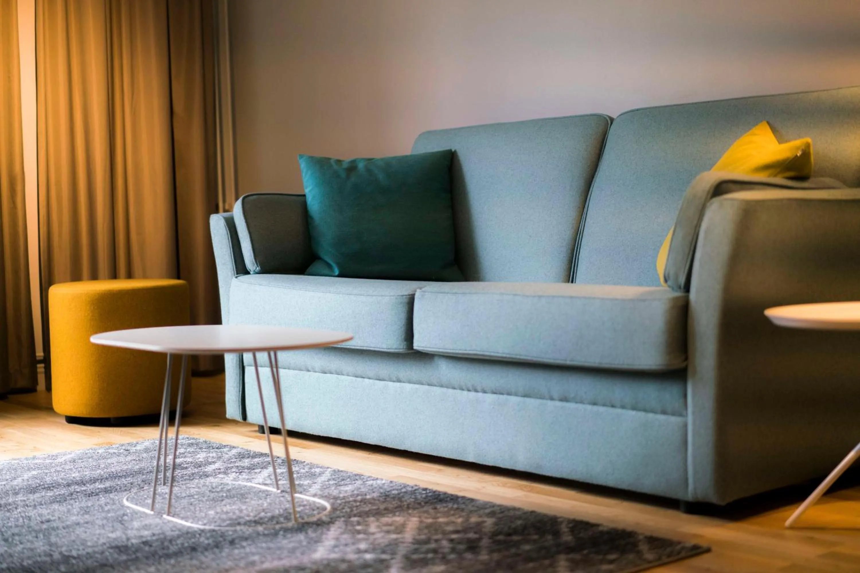 Bedroom in Scandic Kista