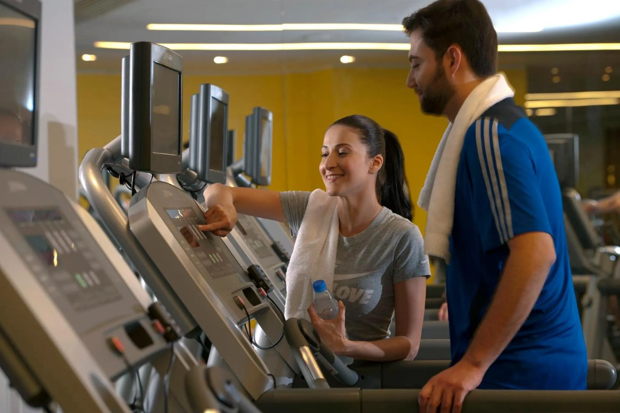 Fitness centre/facilities in Yas Plaza Mangroves by IHG