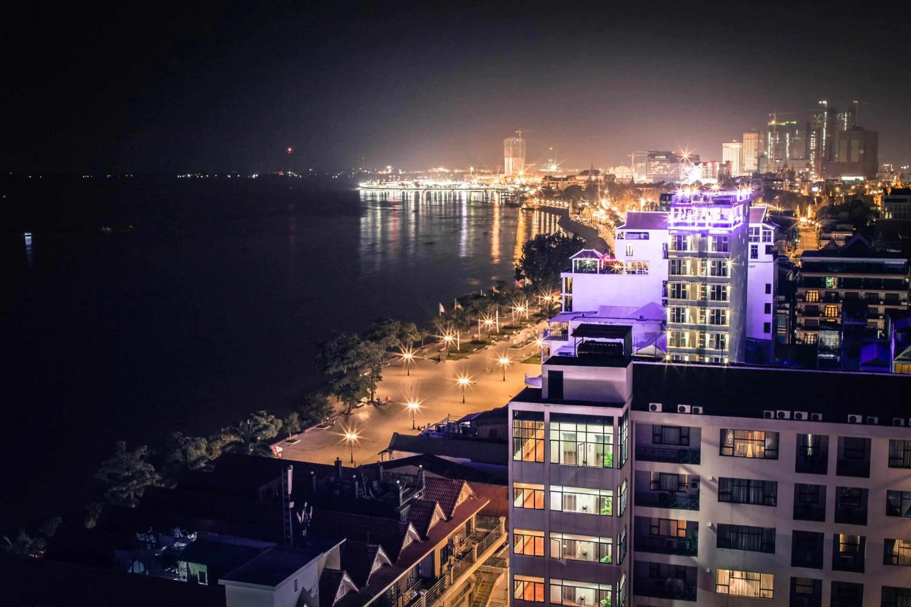 City view in Point Boutique Hotel