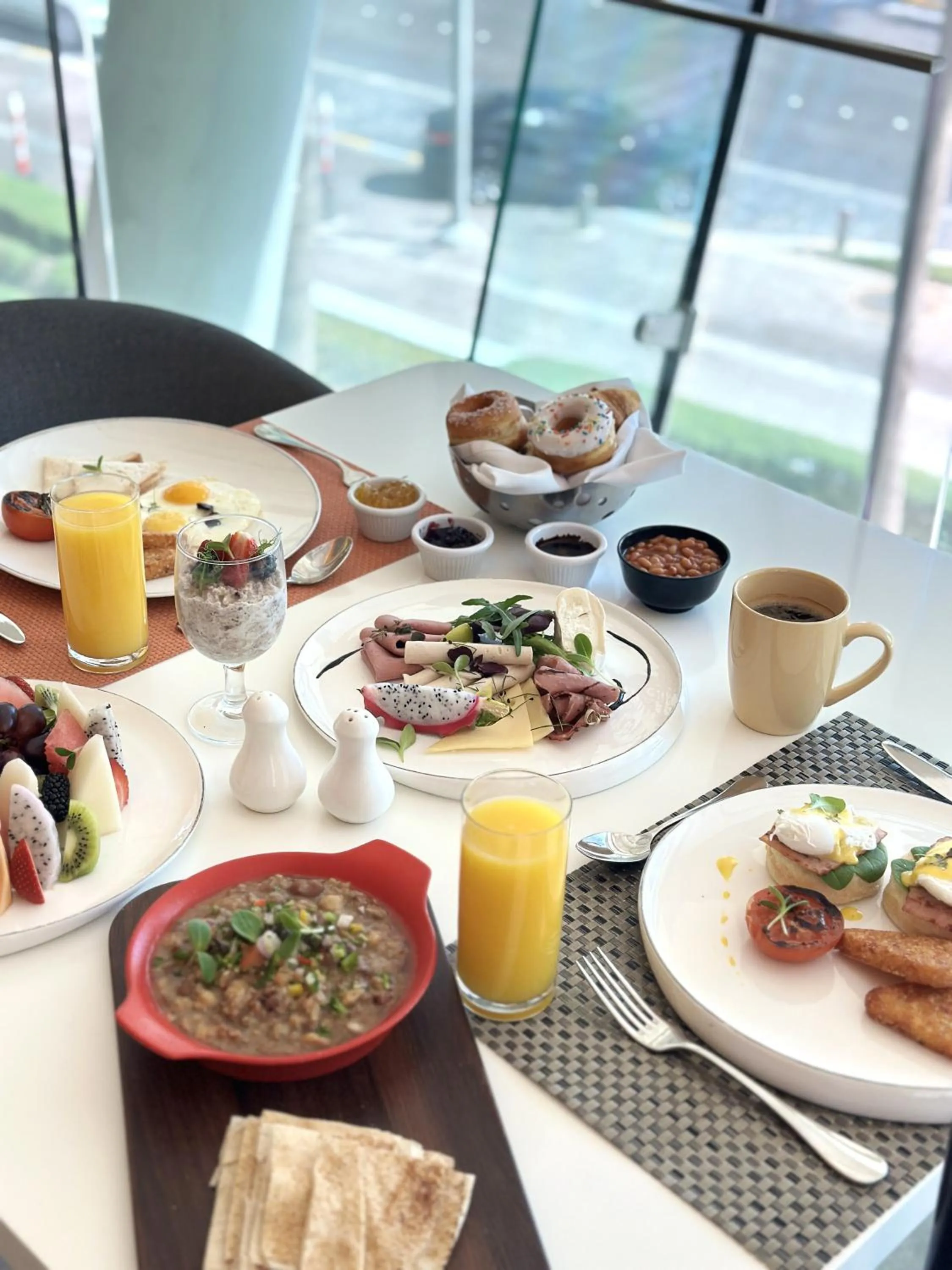 Breakfast in Aloft Abu Dhabi