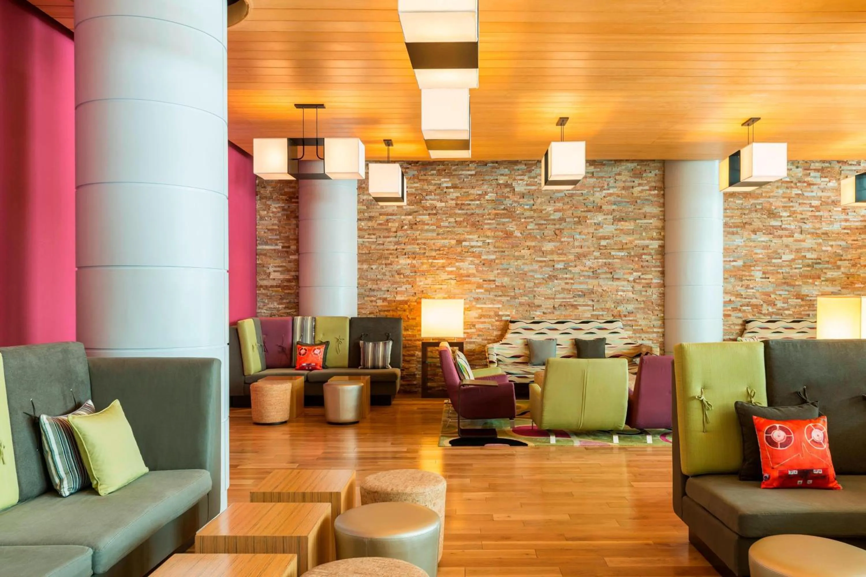 Lobby or reception in Aloft Abu Dhabi