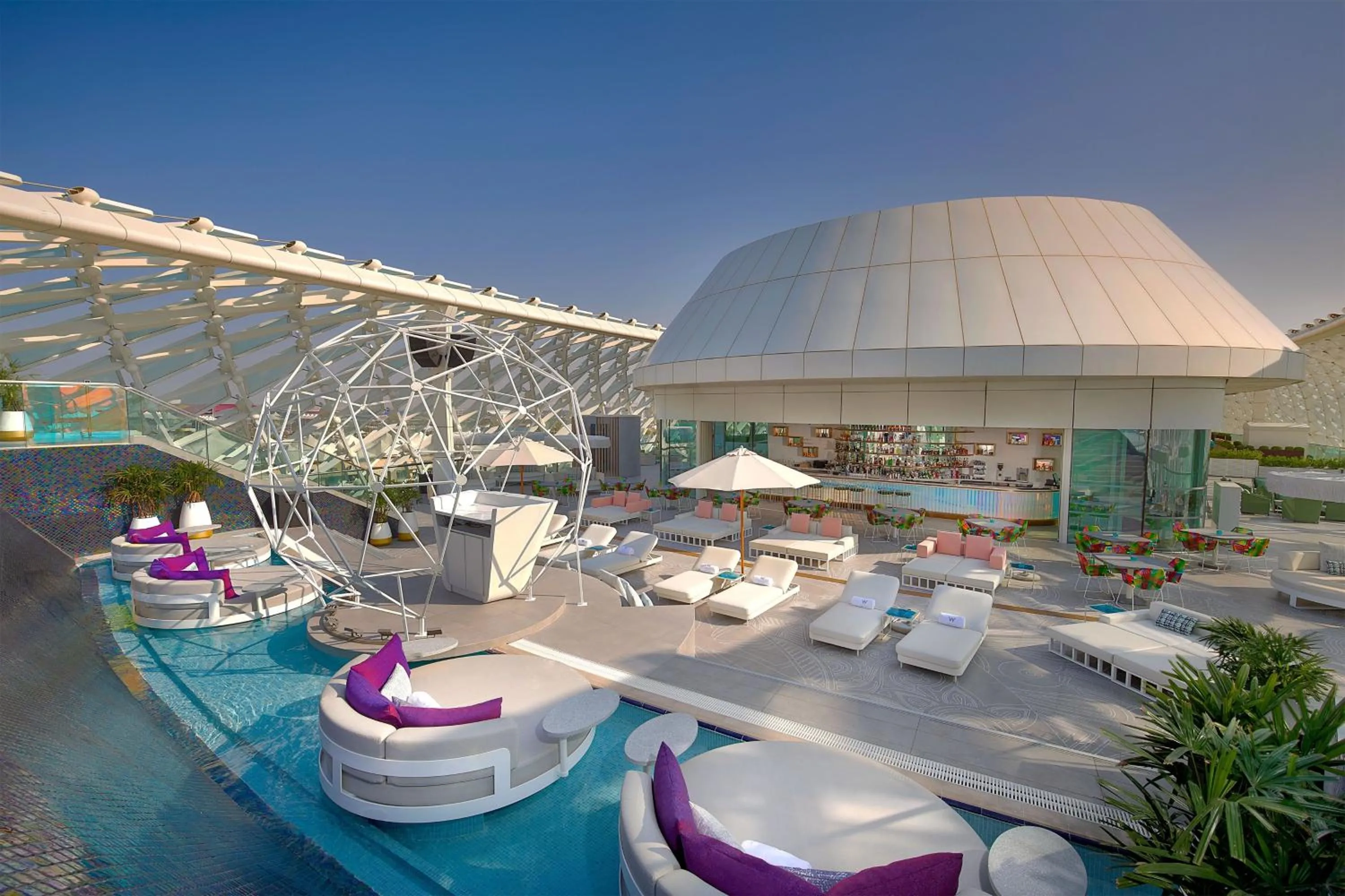 Fitness centre/facilities in W Abu Dhabi - Yas Island