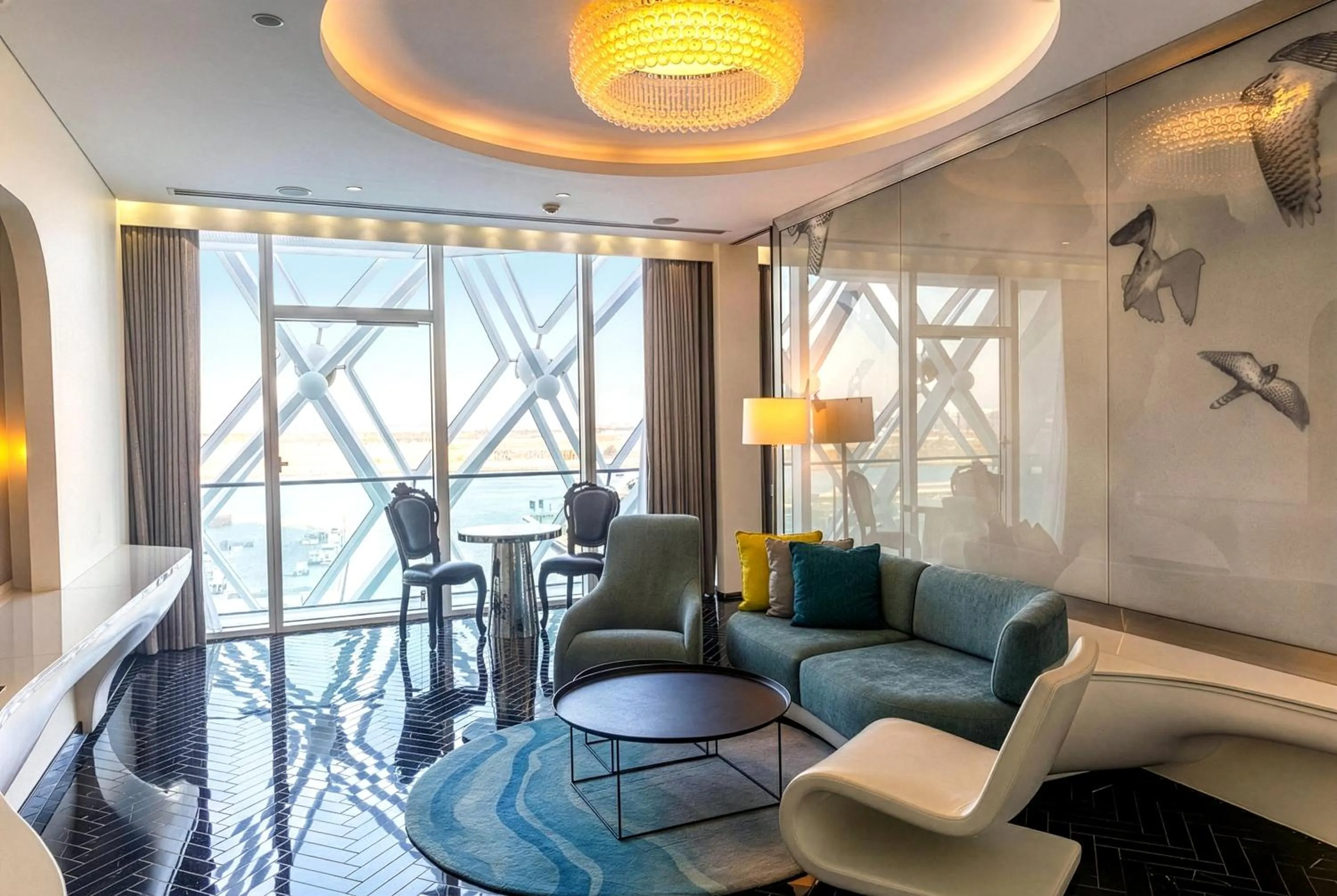 Living room in W Abu Dhabi - Yas Island