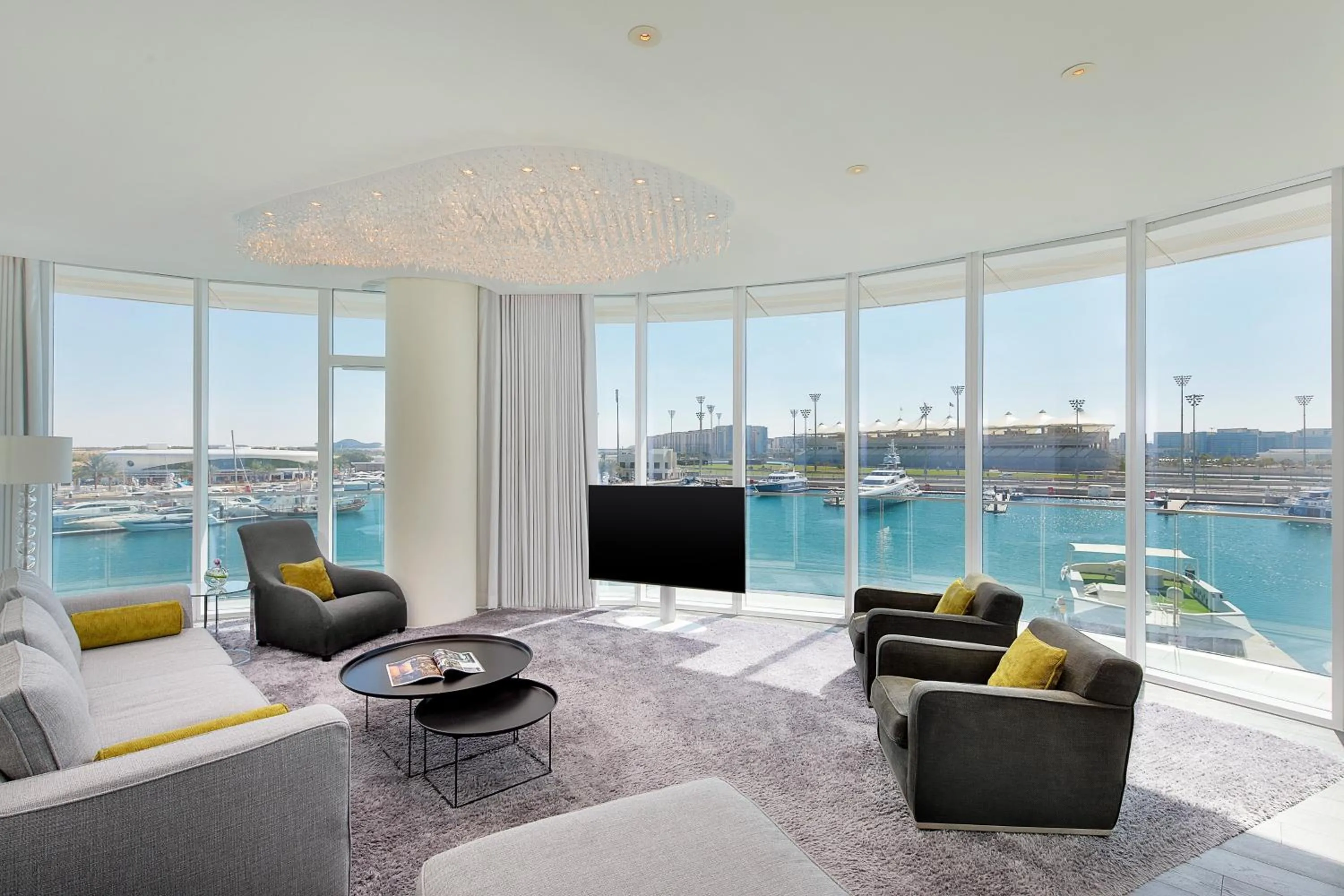Living room in W Abu Dhabi - Yas Island