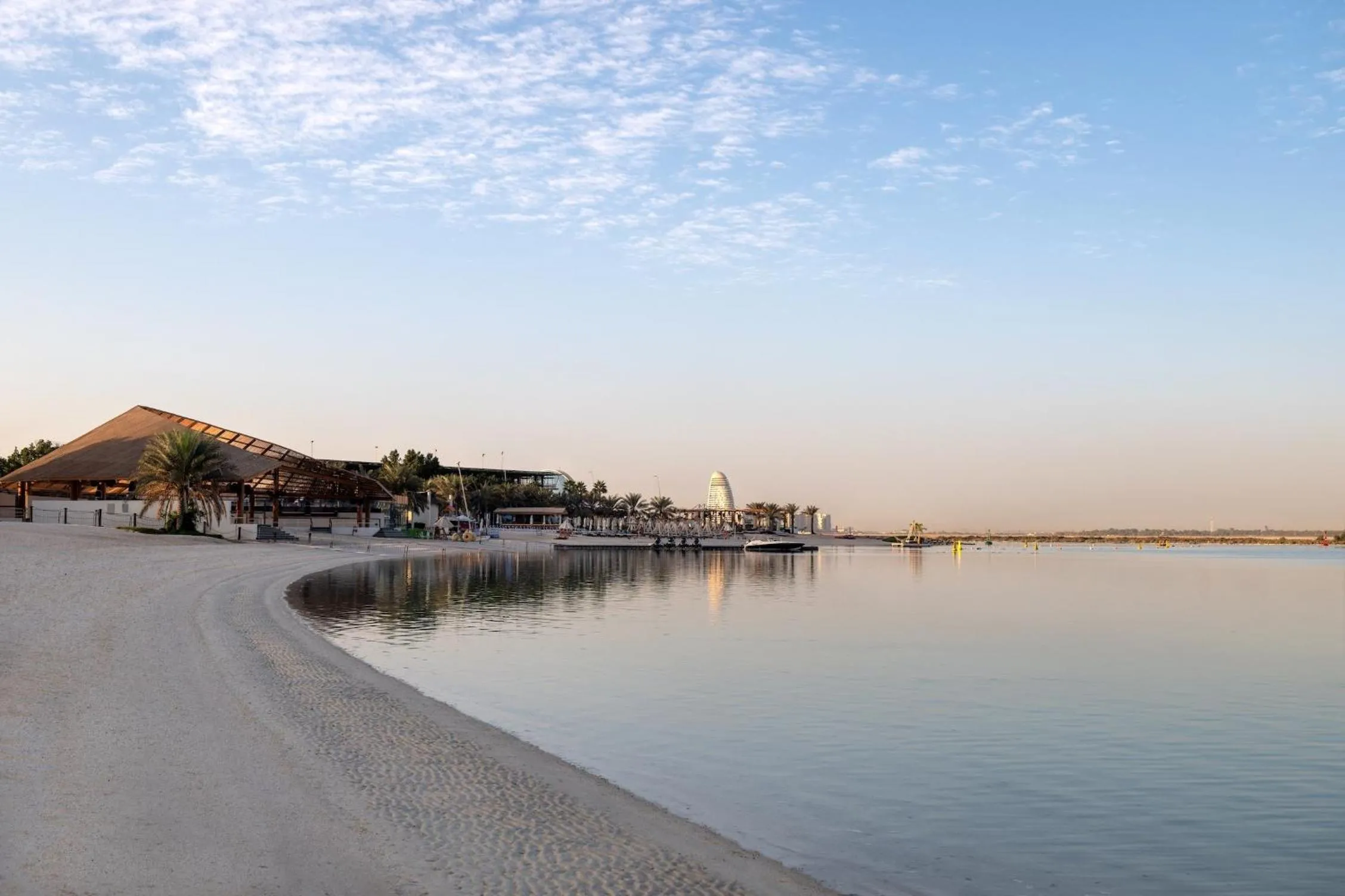 Beach in Yas Plaza Bay by IHG
