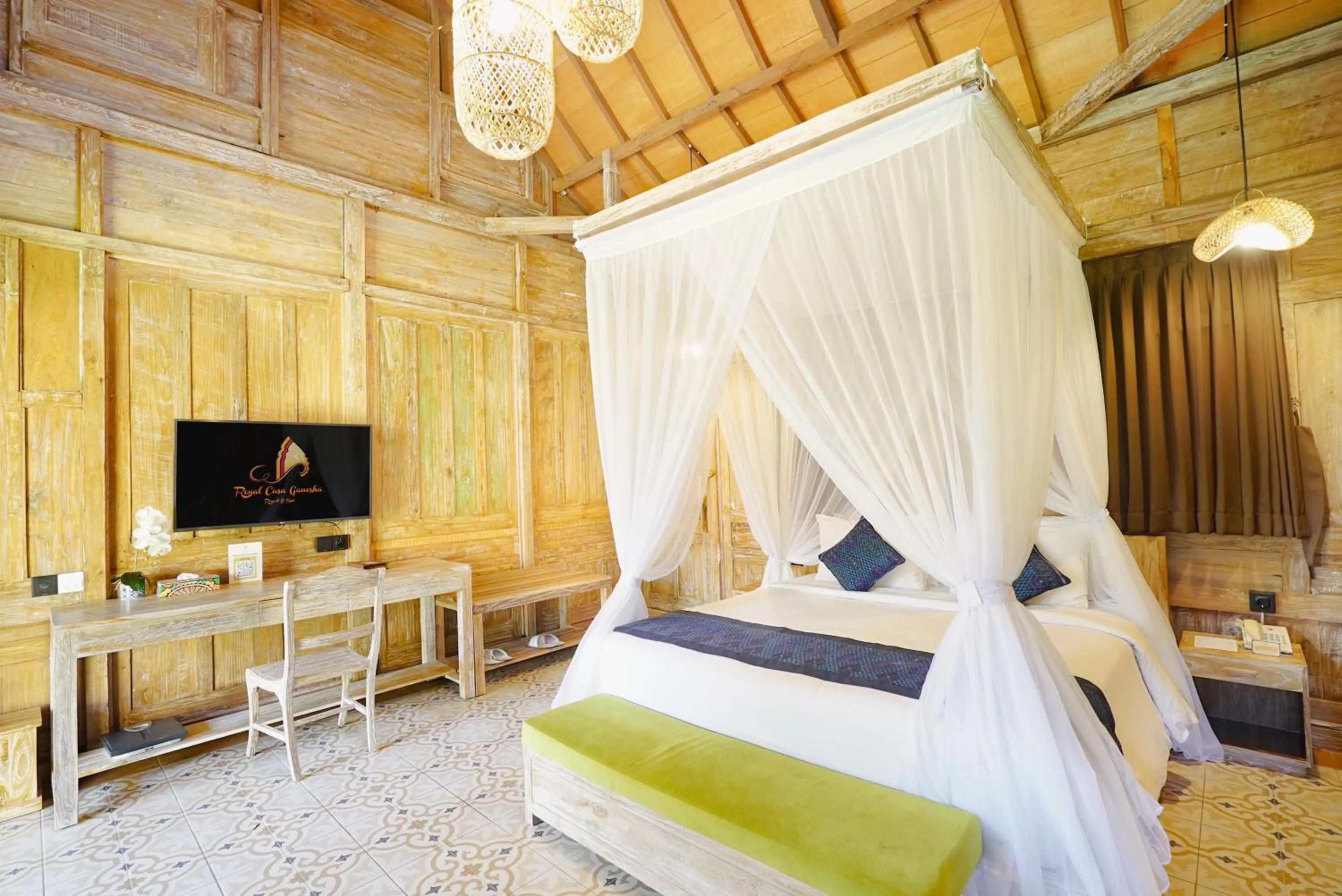 Bedroom, Bed in Royal Casa Ganesha