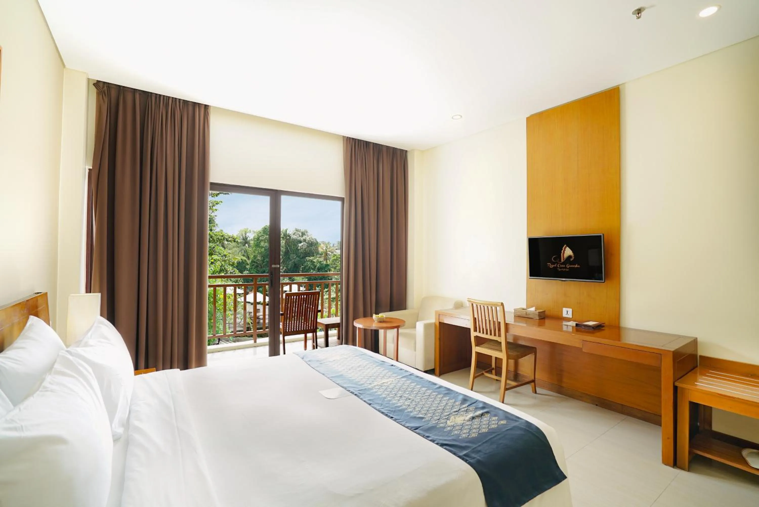 View (from property/room), Bed in Royal Casa Ganesha