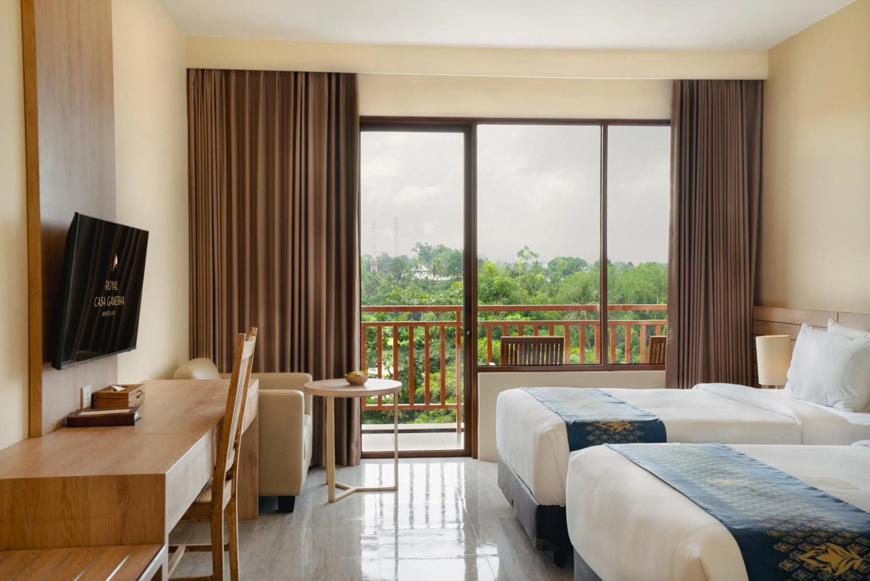 Bed in Royal Casa Ganesha