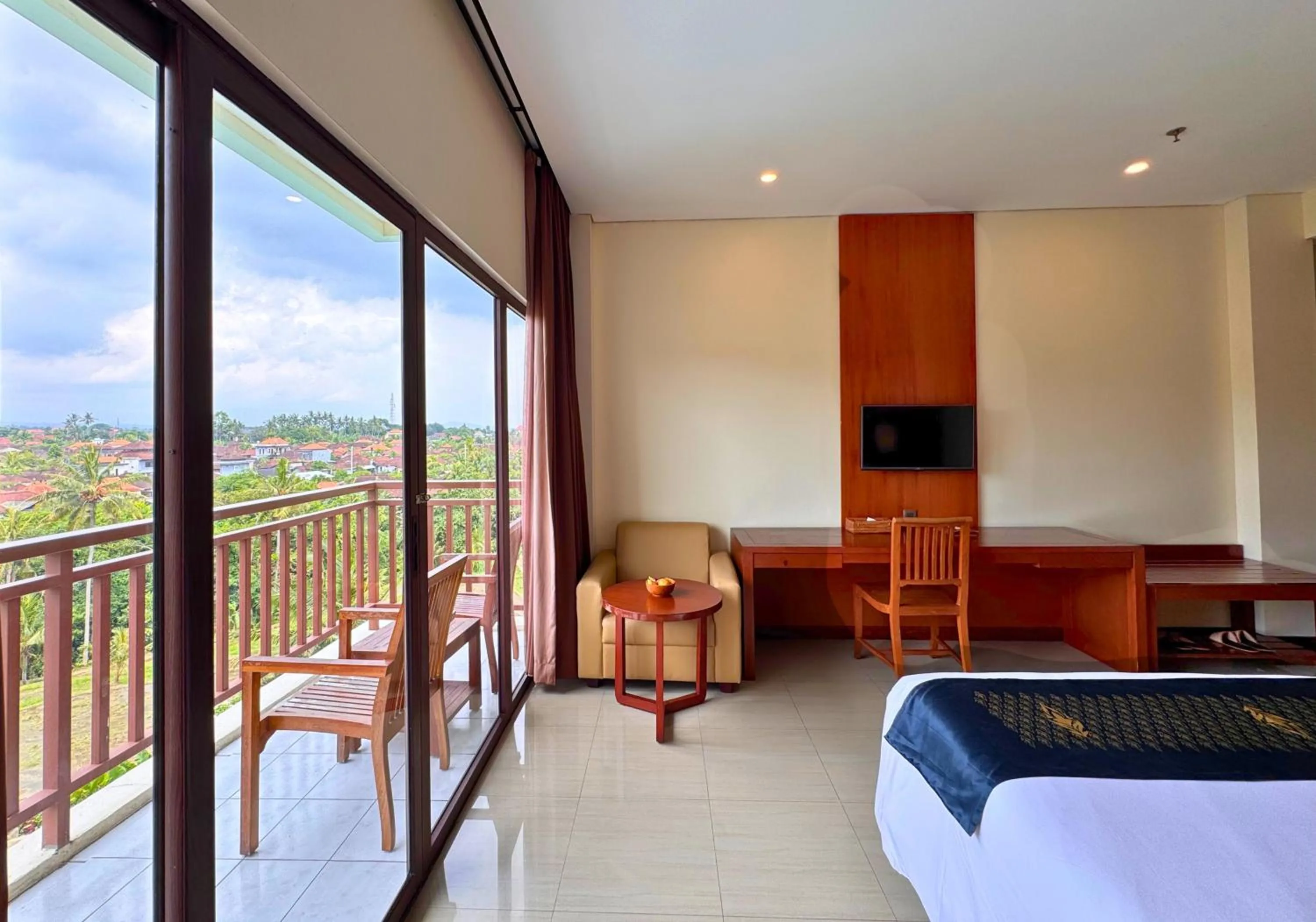 Balcony/Terrace, Bed in Royal Casa Ganesha