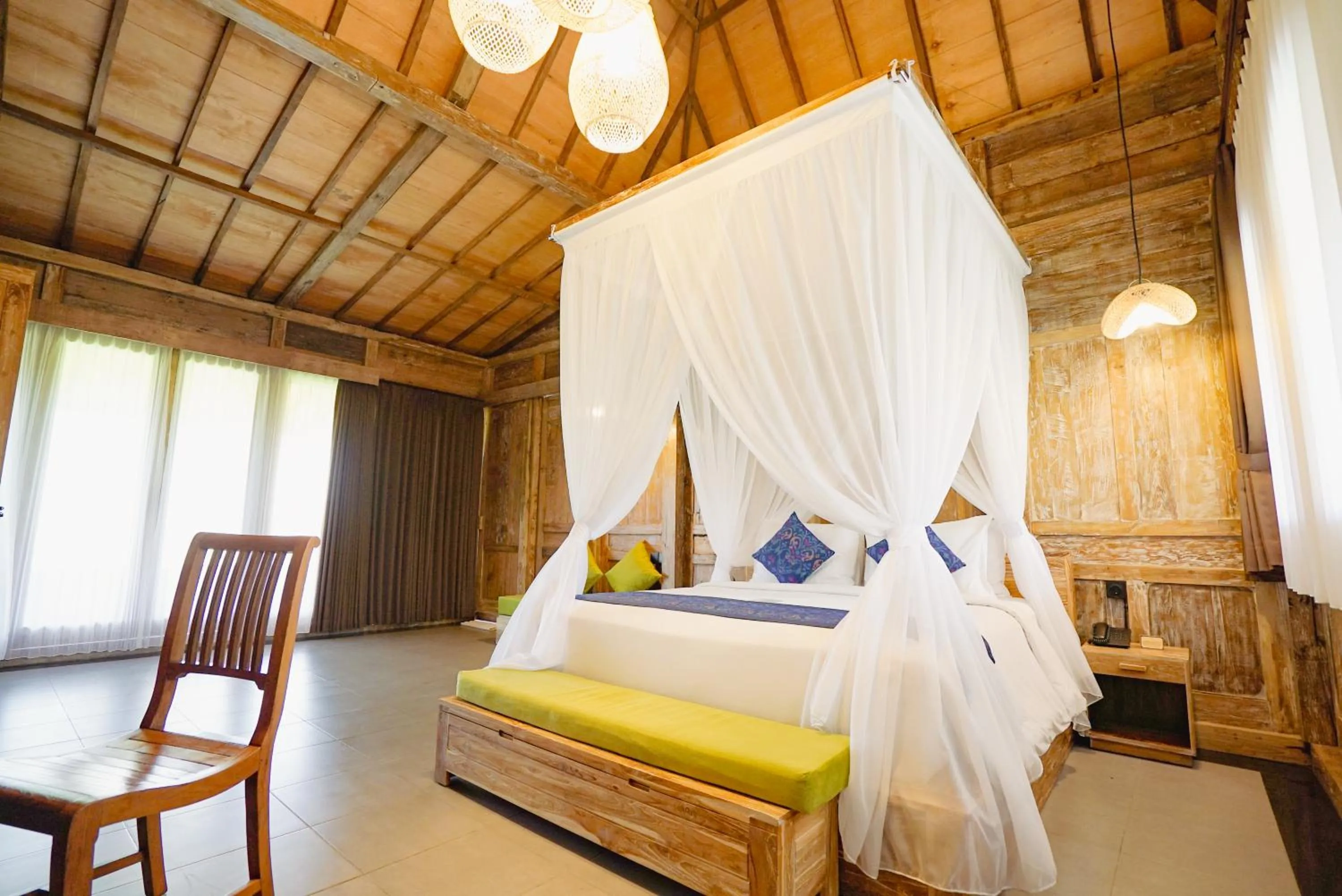 Bed in Royal Casa Ganesha