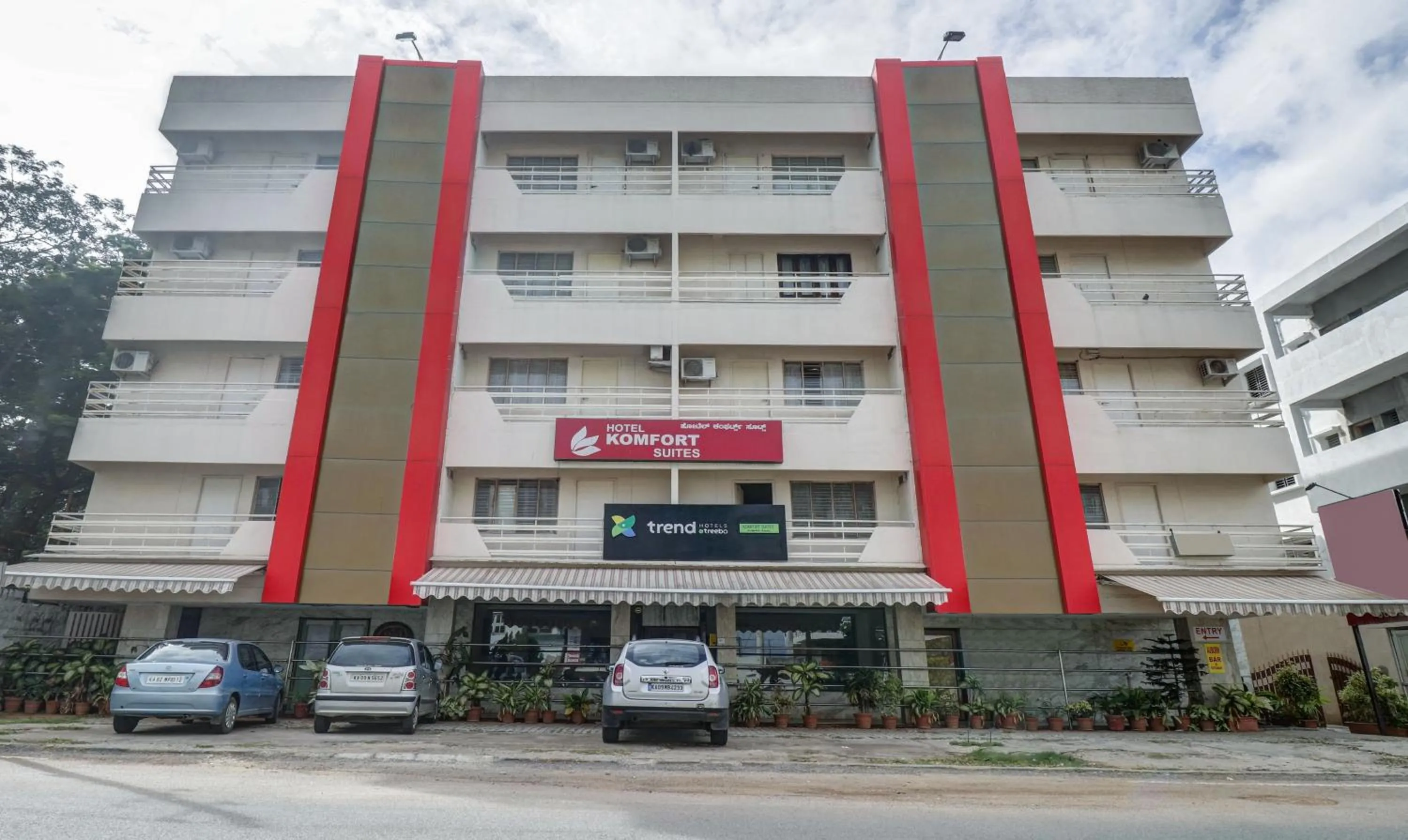 Property building in Treebo Komfort Suites, 3 Km From Mysore Palace