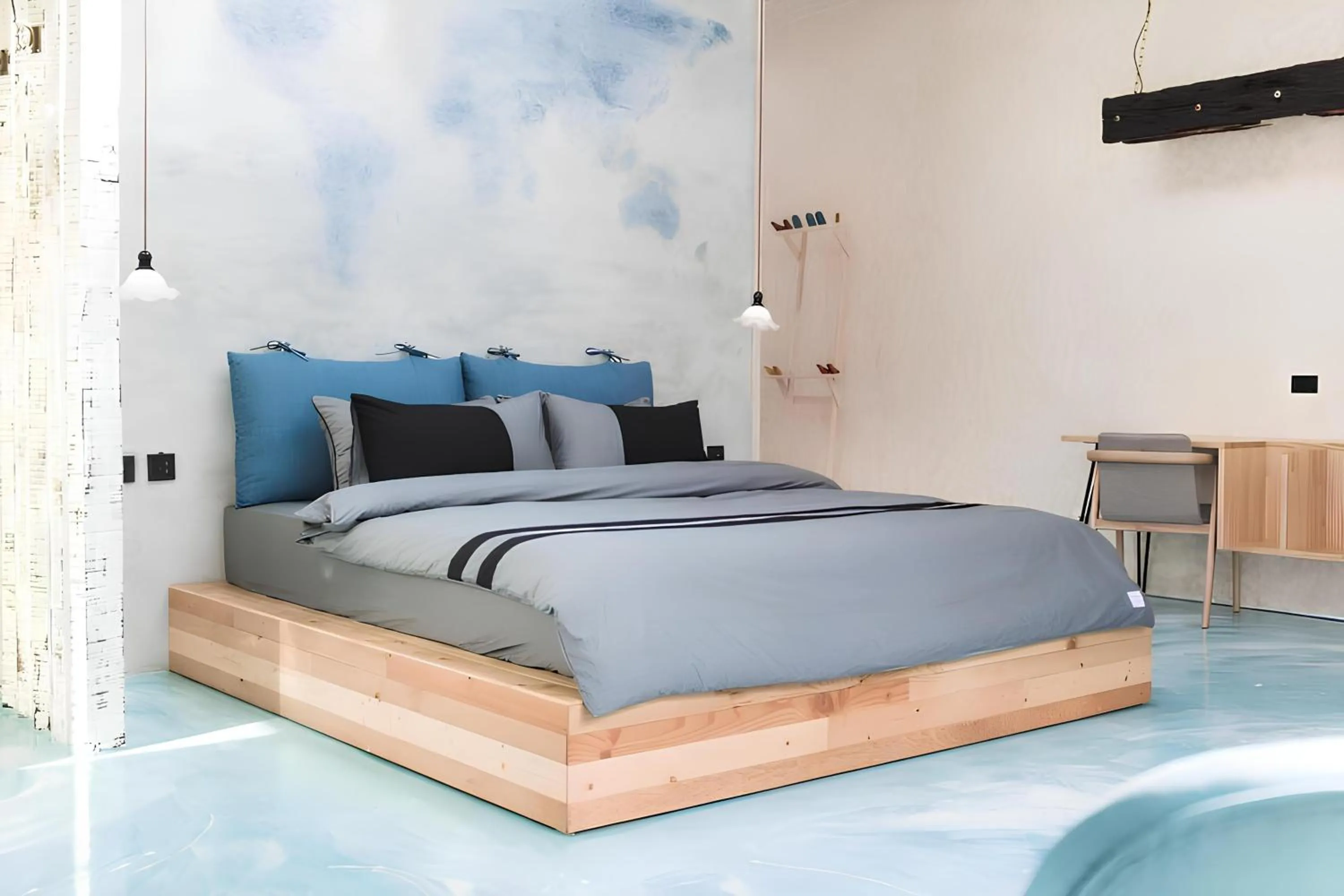 Bedroom, Bed in Villa Windingland