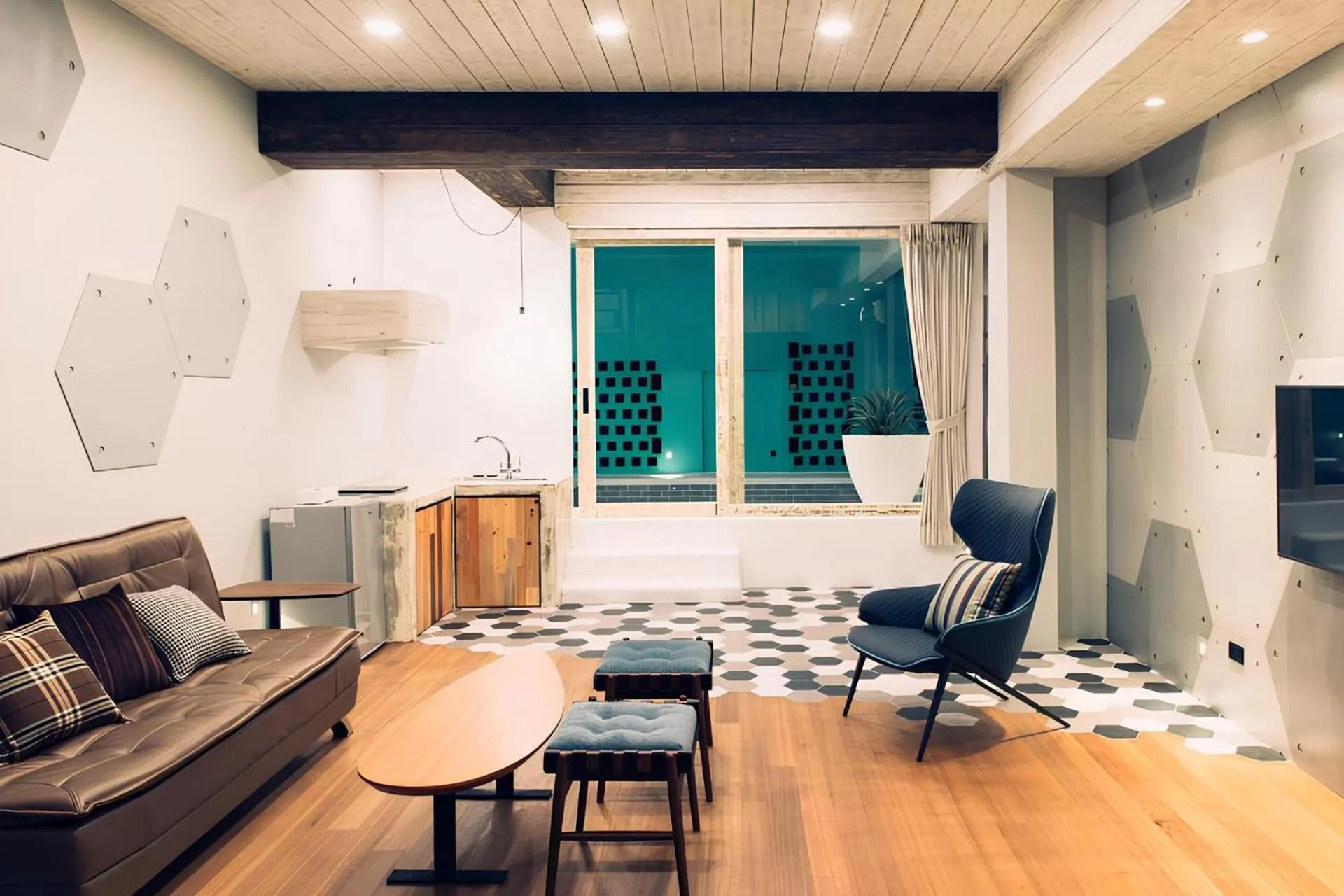 Living room in Villa Windingland