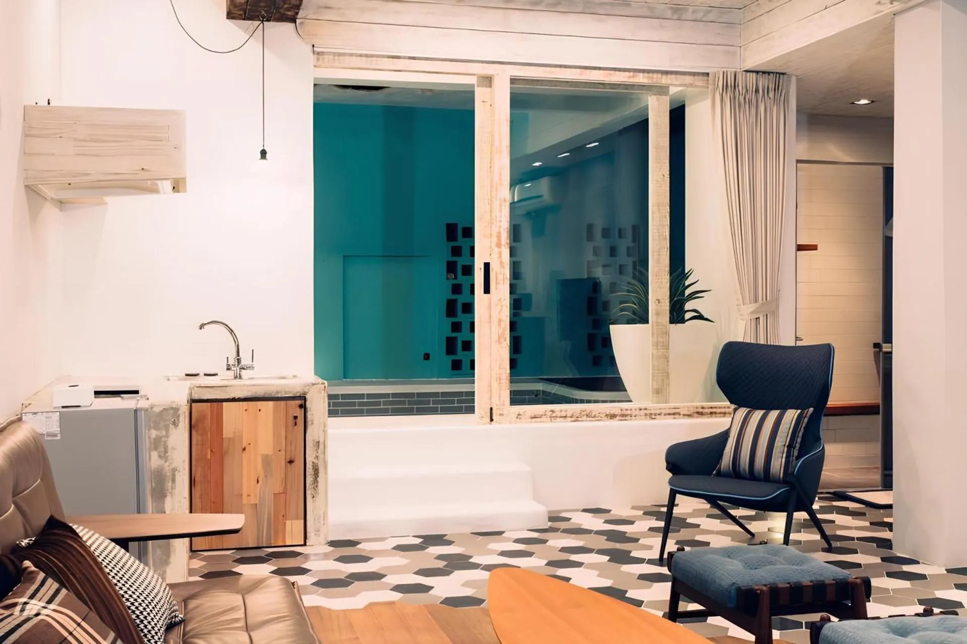 Living room in Villa Windingland