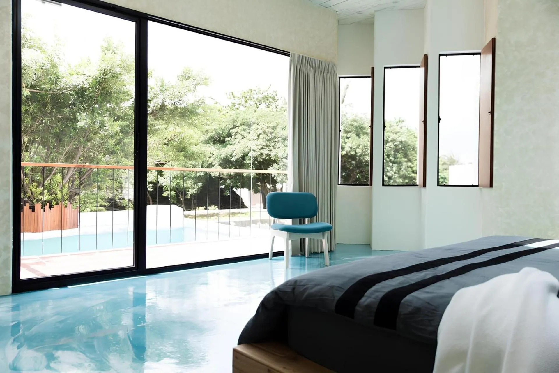 Balcony/Terrace, Bed in Villa Windingland