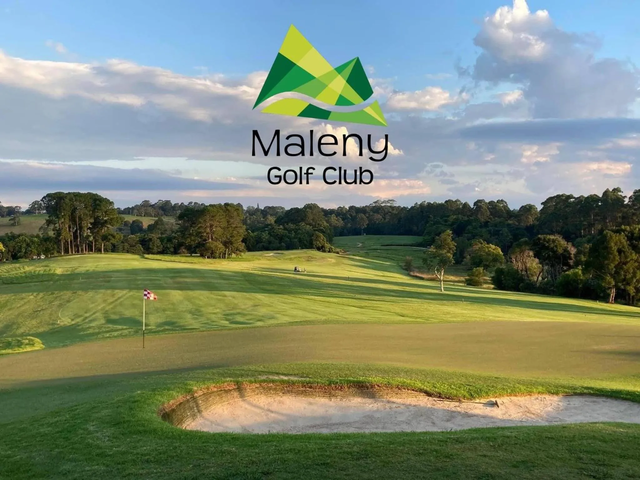 Golfcourse in Tranquil Getaways On Obi Maleny