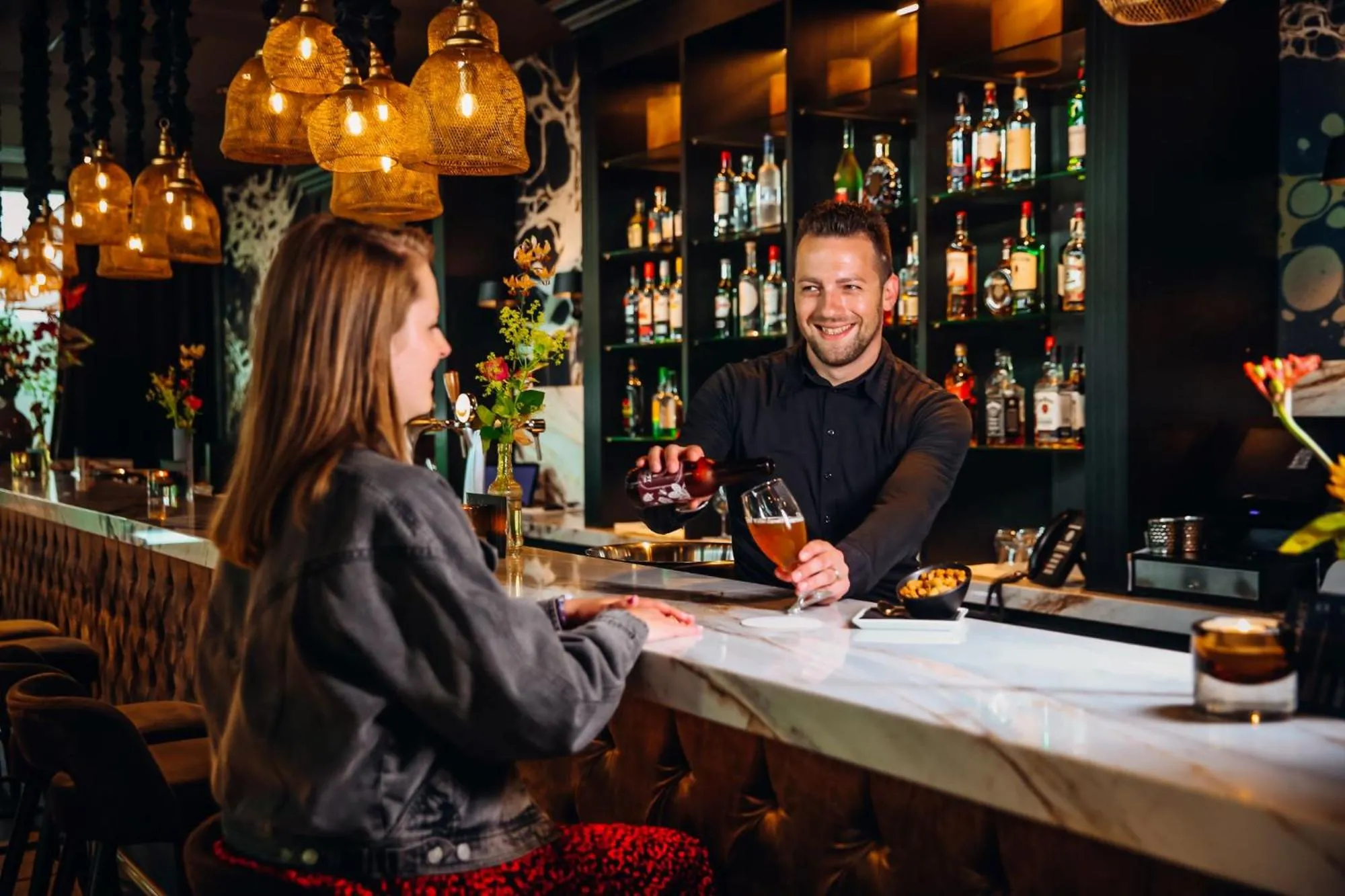 Lounge or bar in Van der Valk Hotel Enschede