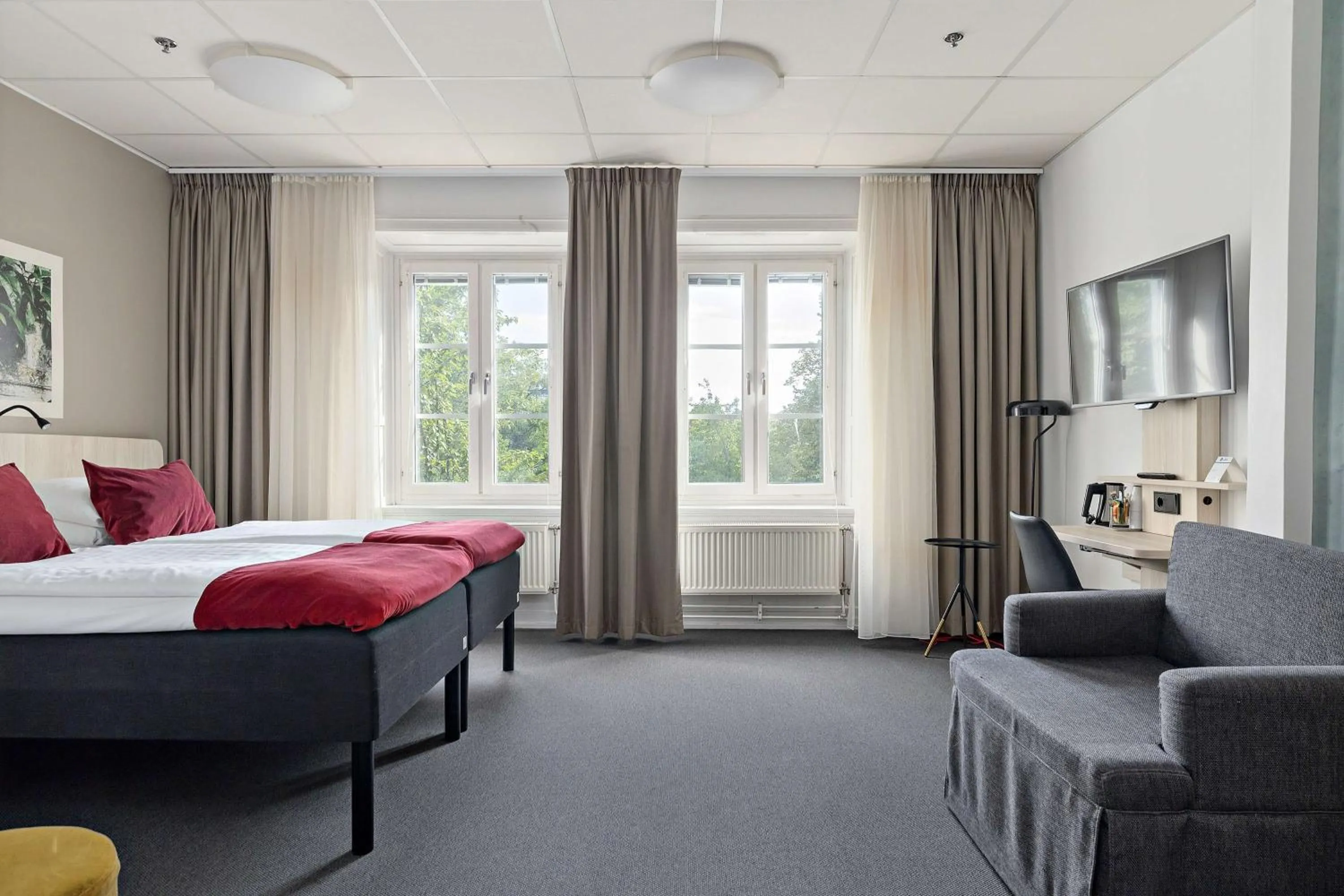 Bedroom, Bed in Best Western Hotel Svava