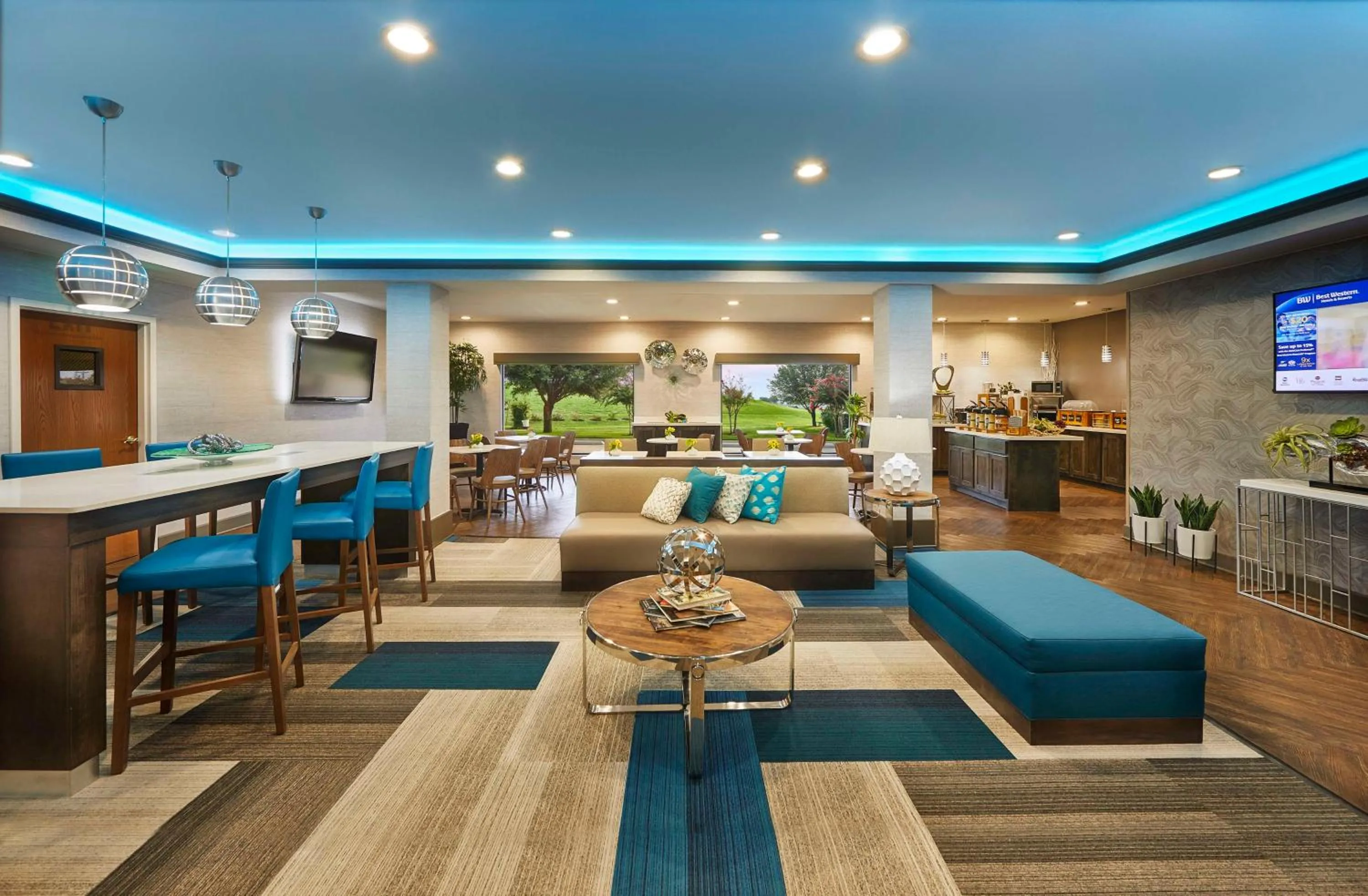 Lobby or reception in Best Western Plus Lewisville Flower Mound