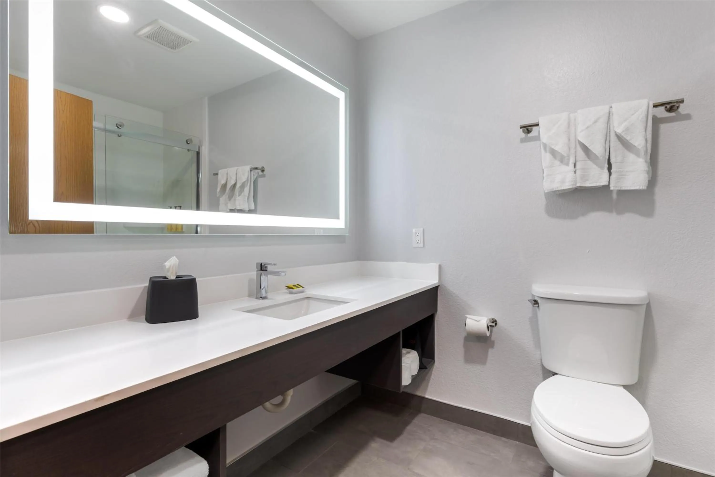 Bathroom in Best Western Plus Lewisville Flower Mound