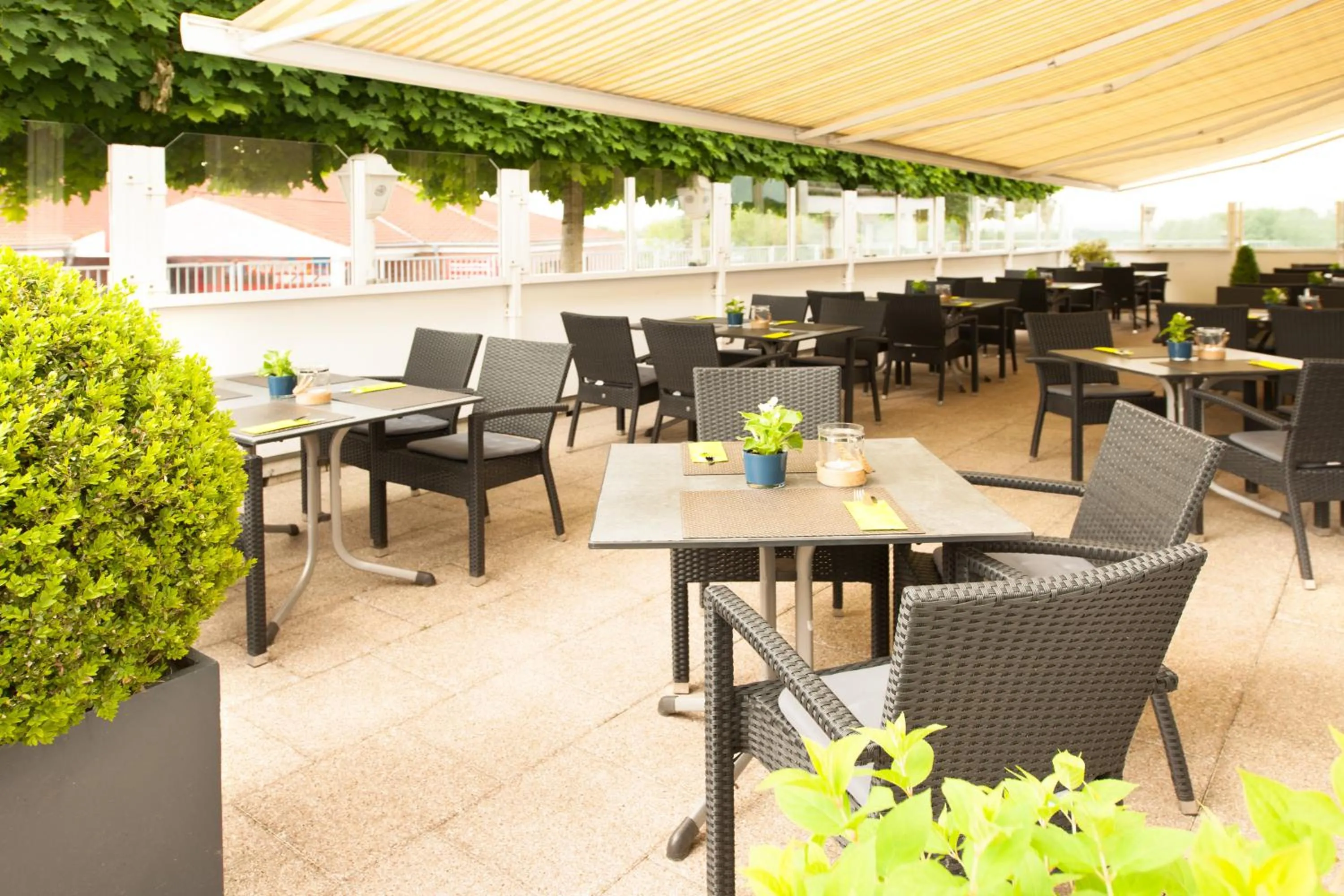 Balcony/Terrace in Hotel Schützenburg