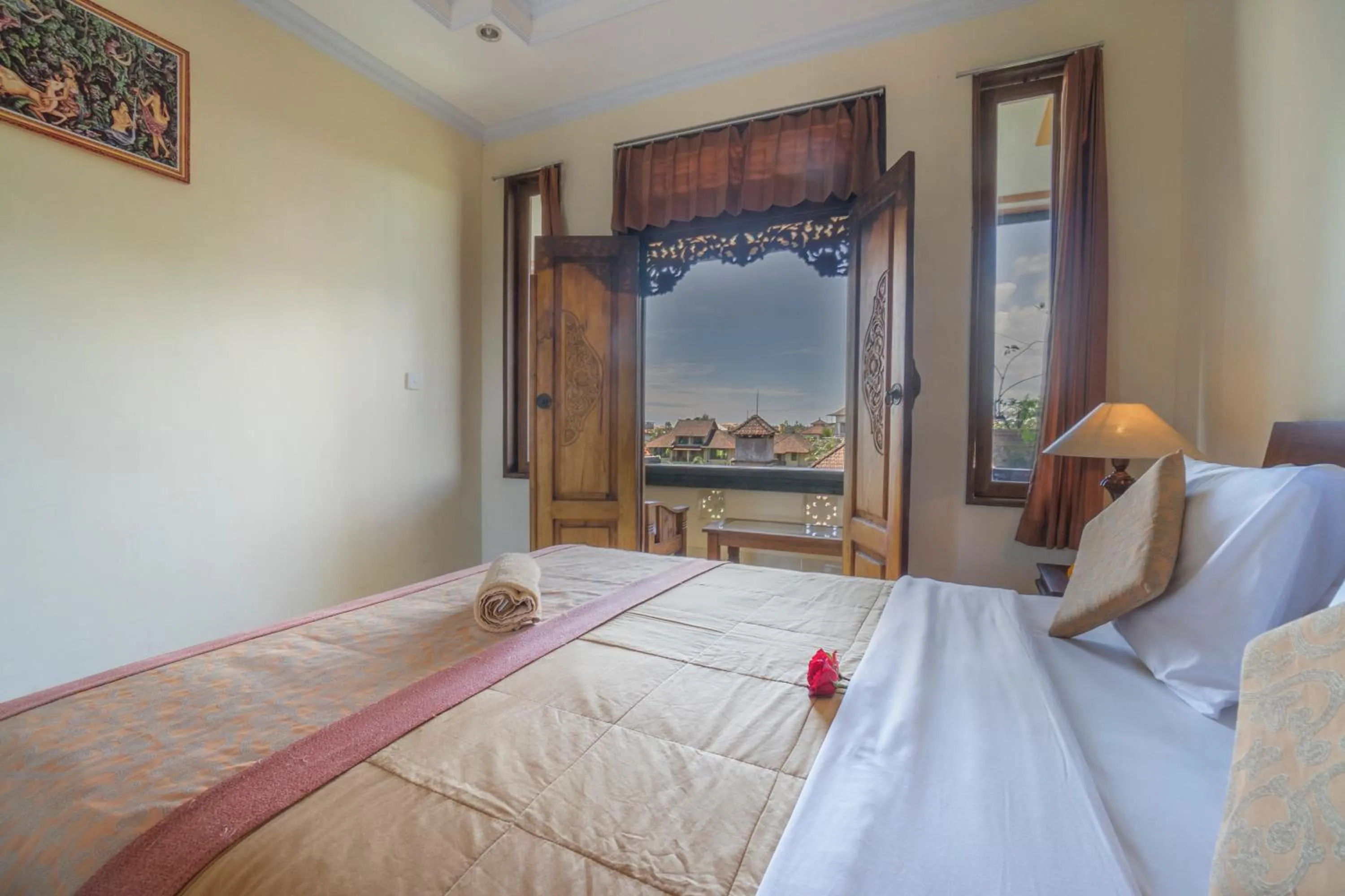 Bedroom, Bed in Ubud Sensasi Bungalow