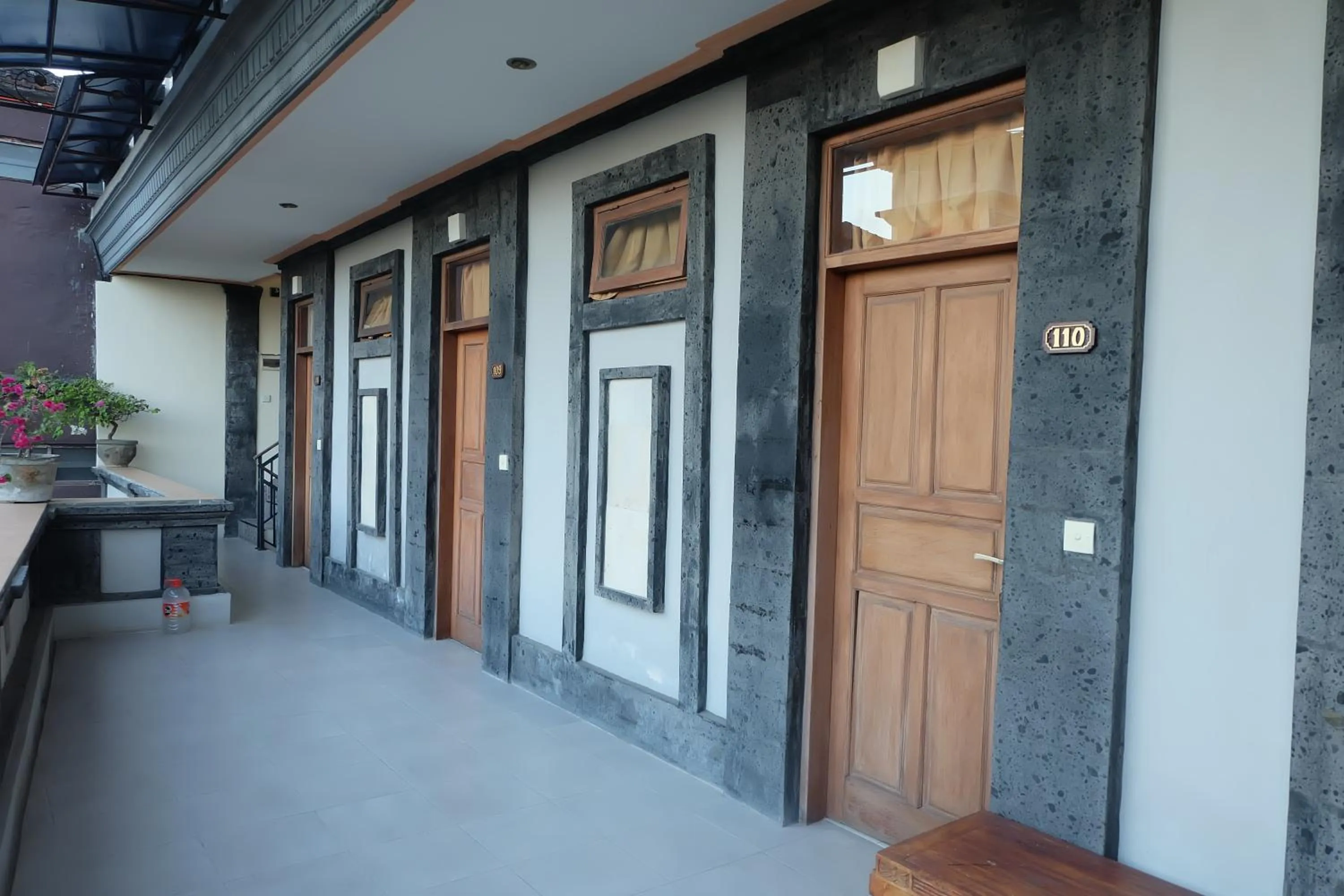 Balcony/Terrace in Ubud Sensasi Bungalow