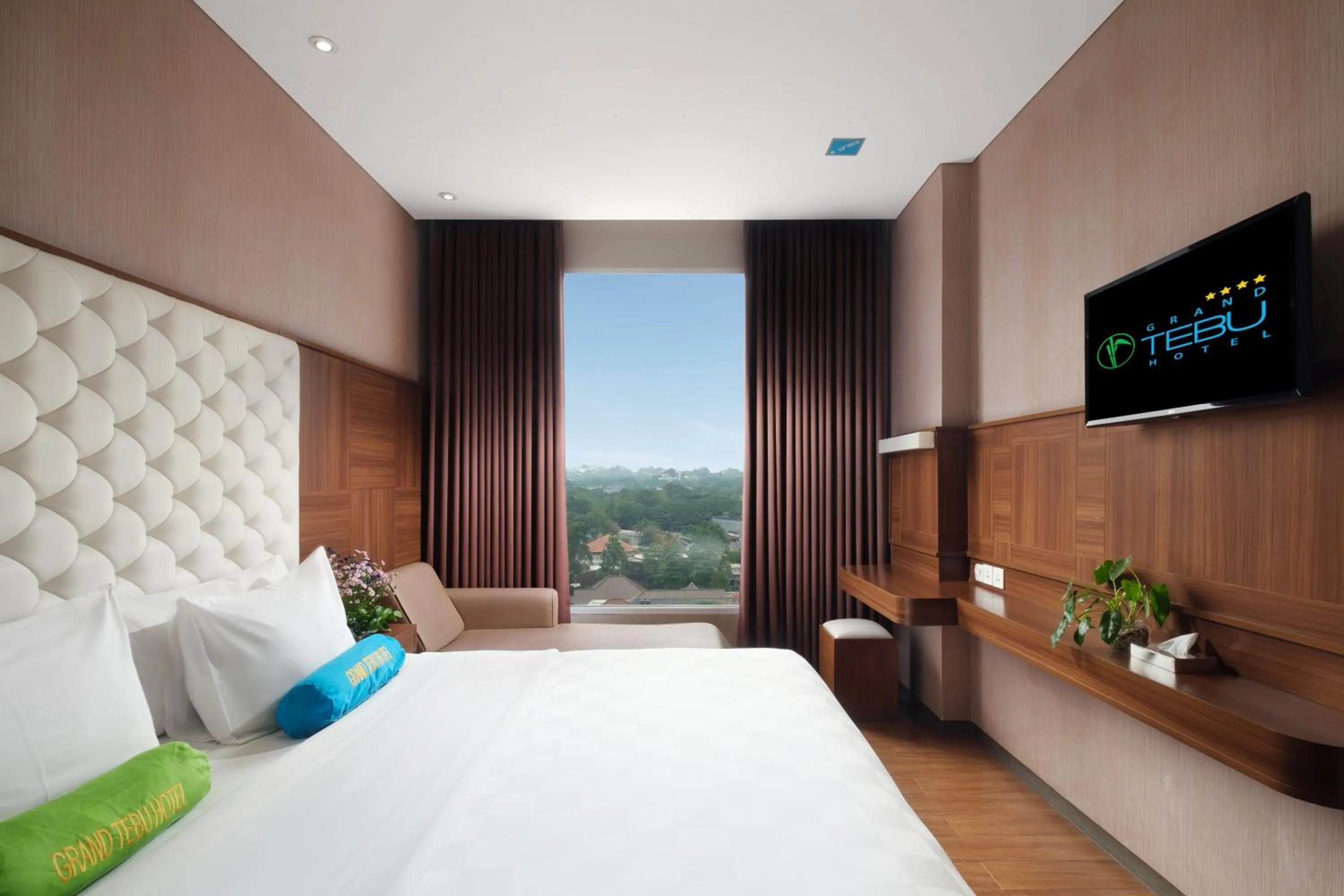 Bed in Grand Tebu Hotel