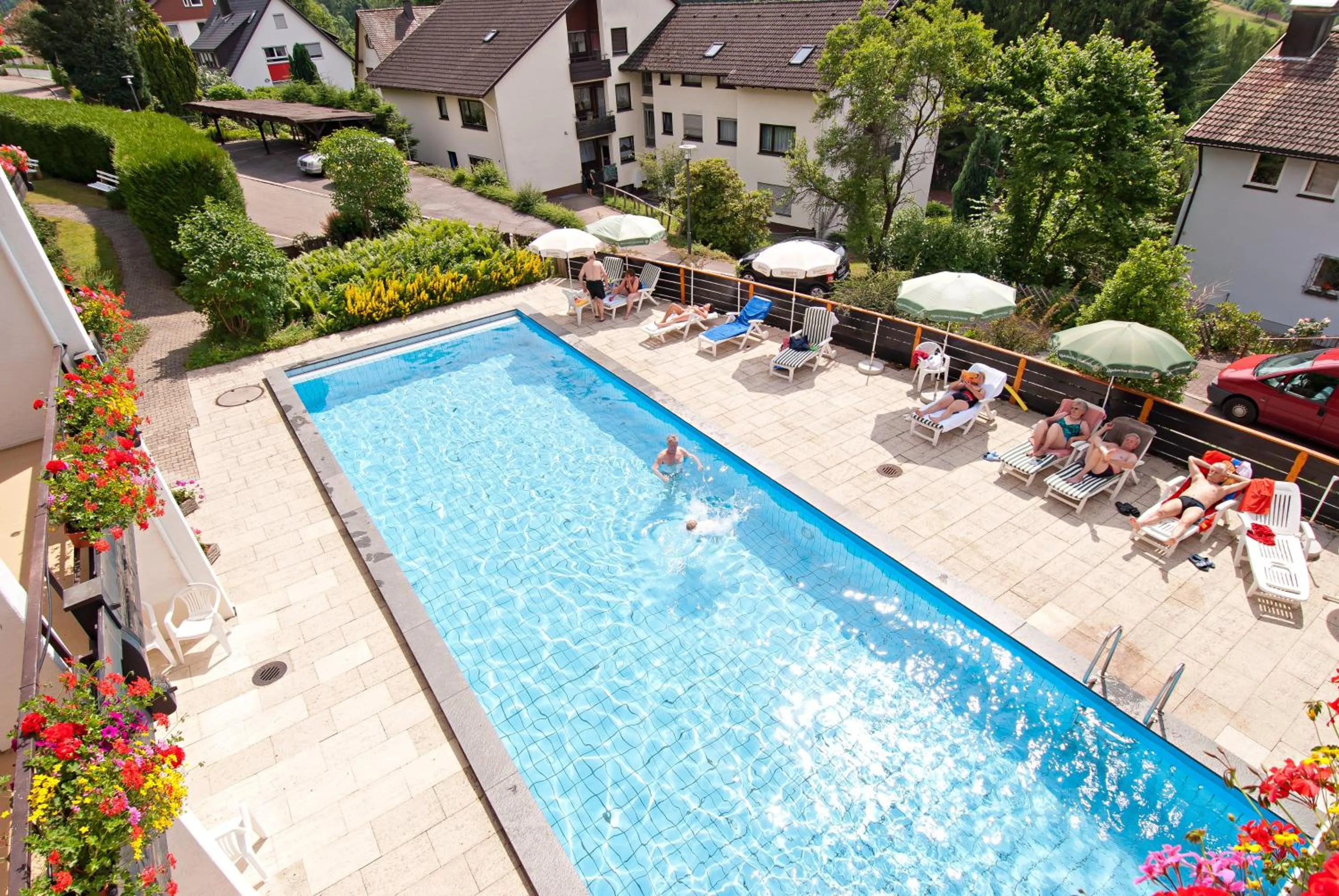 Swimming pool in BSW Schwarzwaldhotel Baiersbronn