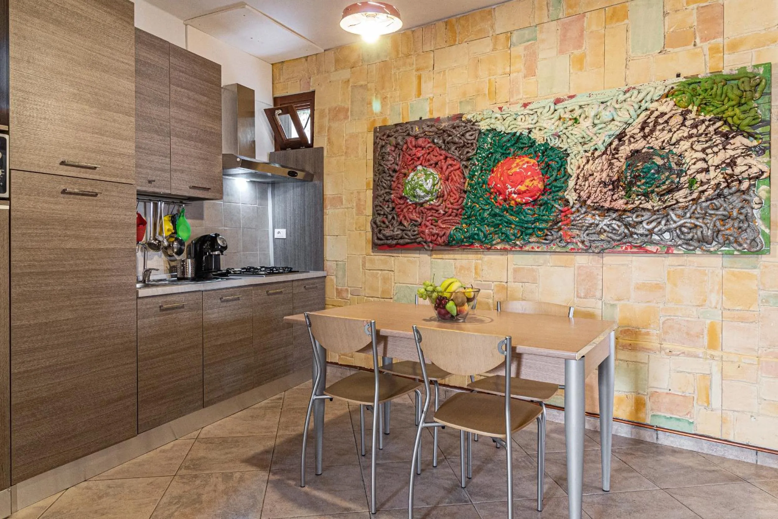 Kitchen or kitchenette in B&B IL Cammino