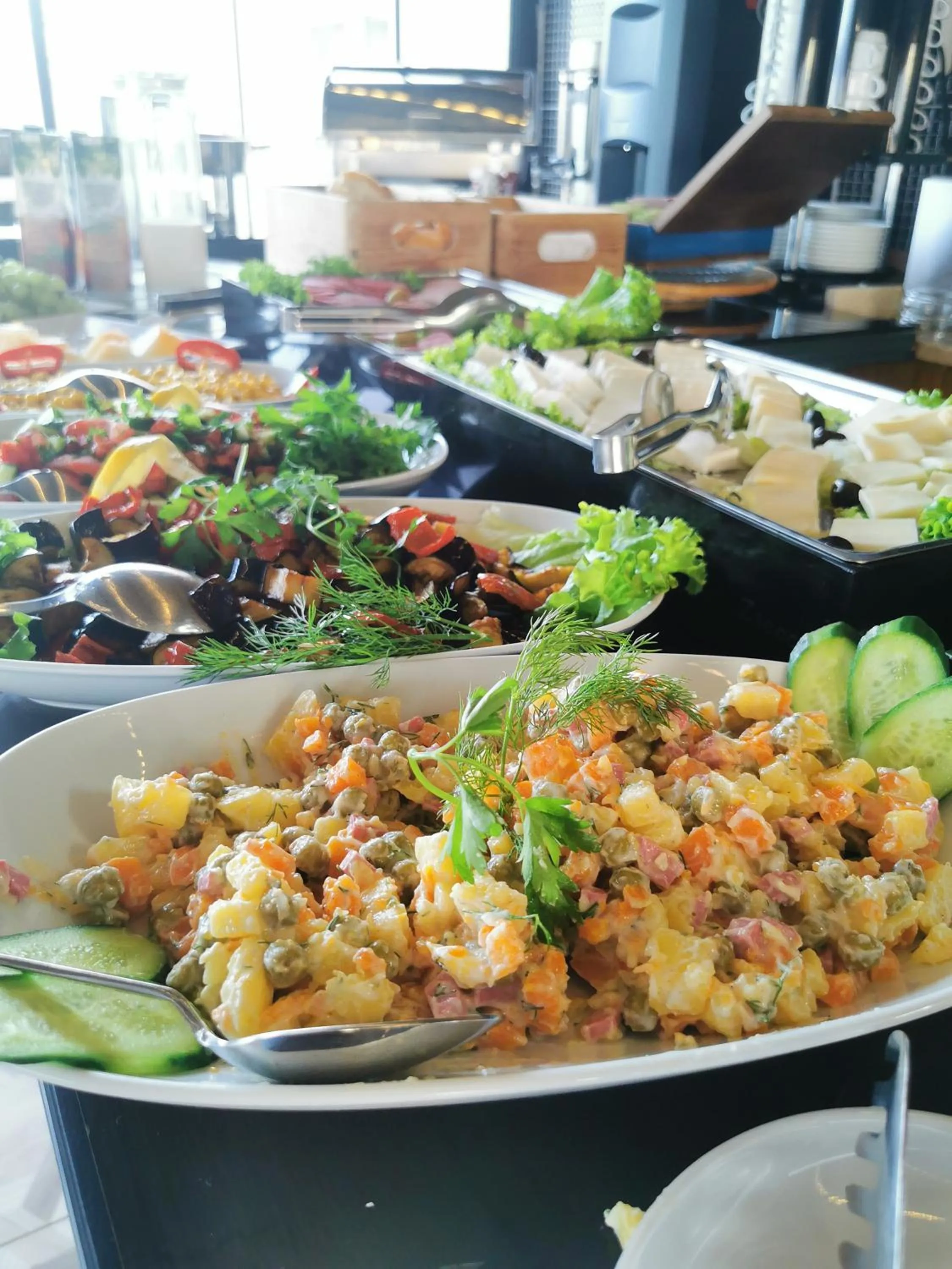 Breakfast in Apple Tree Hotel