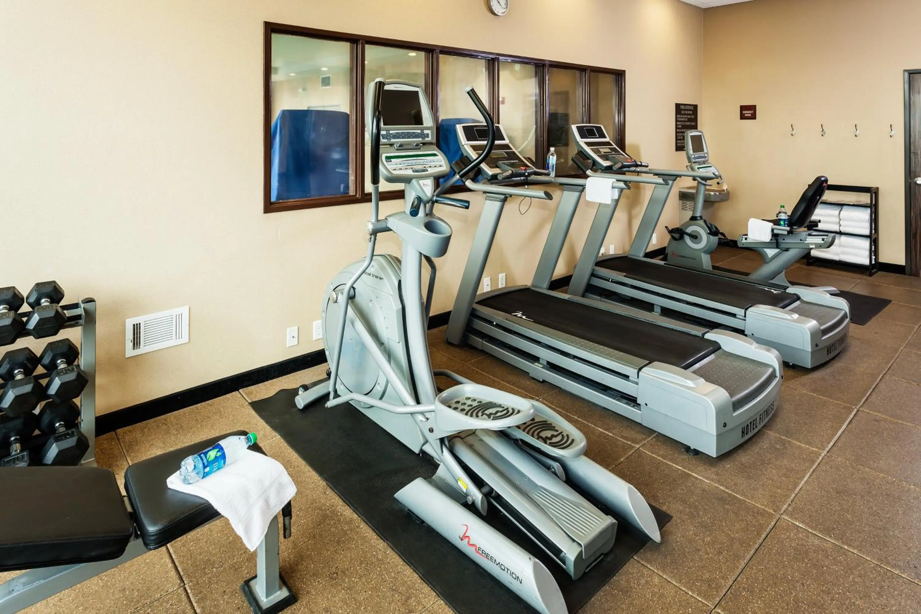 Fitness centre/facilities in Crowne Plaza Anchorage-Midtown by IHG