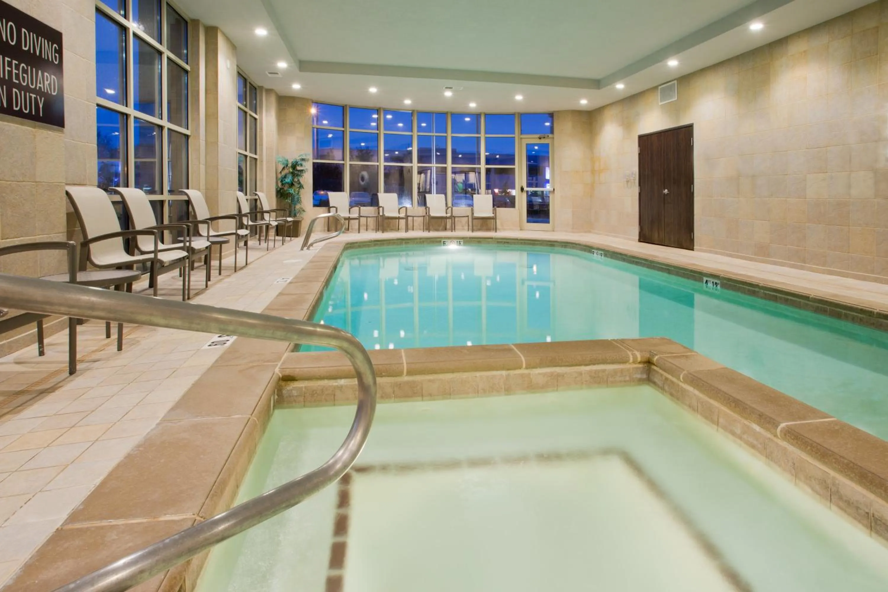 Swimming pool in Crowne Plaza Anchorage-Midtown by IHG